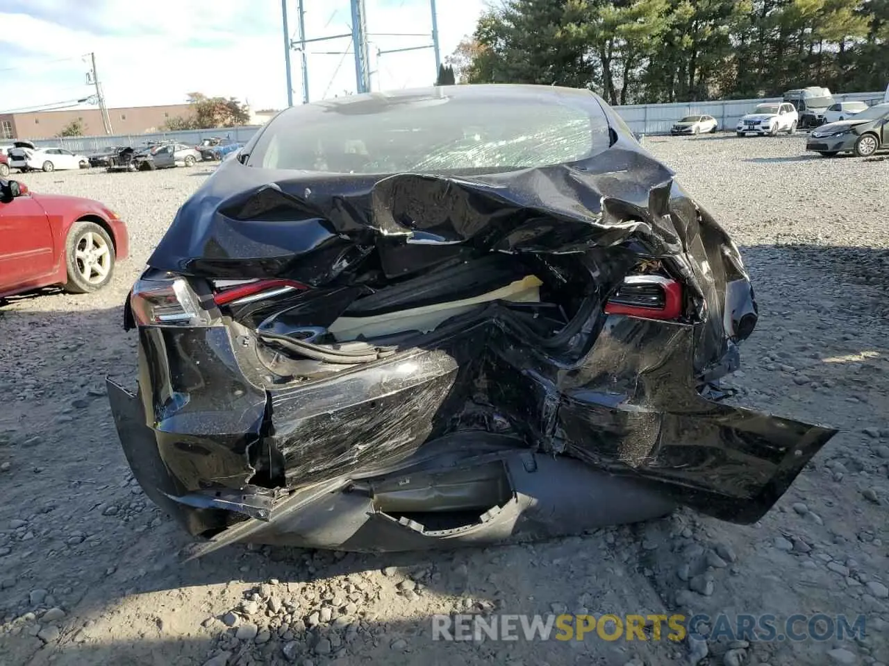 6 Photograph of a damaged car 5YJ3E1EB7LF521477 TESLA MODEL 3 2020