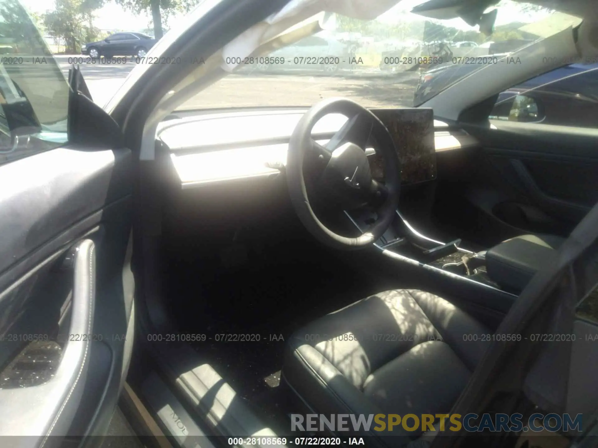 5 Photograph of a damaged car 5YJ3E1EB7LF599838 TESLA MODEL 3 2020