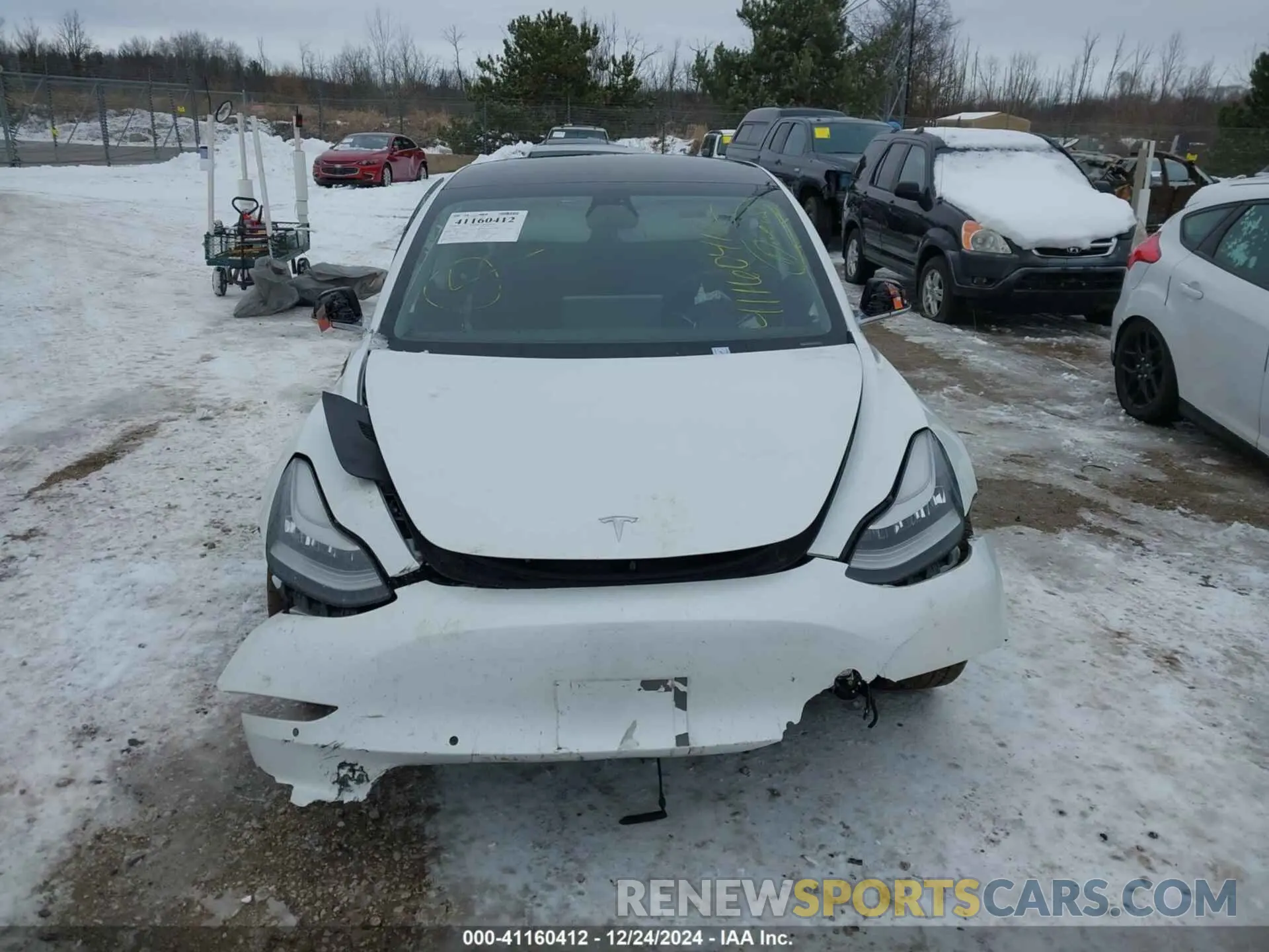 12 Photograph of a damaged car 5YJ3E1EB7LF619120 TESLA MODEL 3 2020