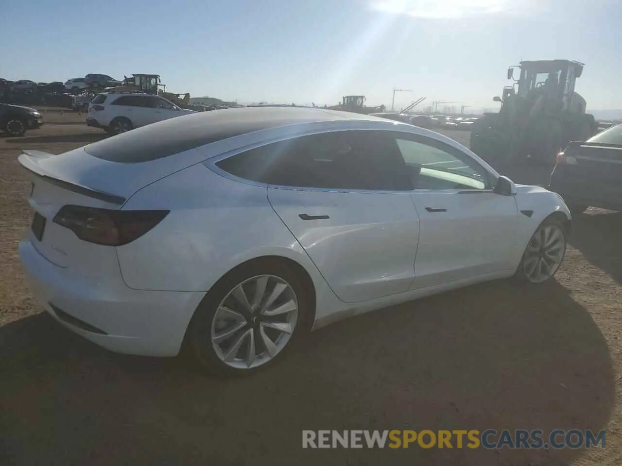 3 Photograph of a damaged car 5YJ3E1EB7LF621773 TESLA MODEL 3 2020