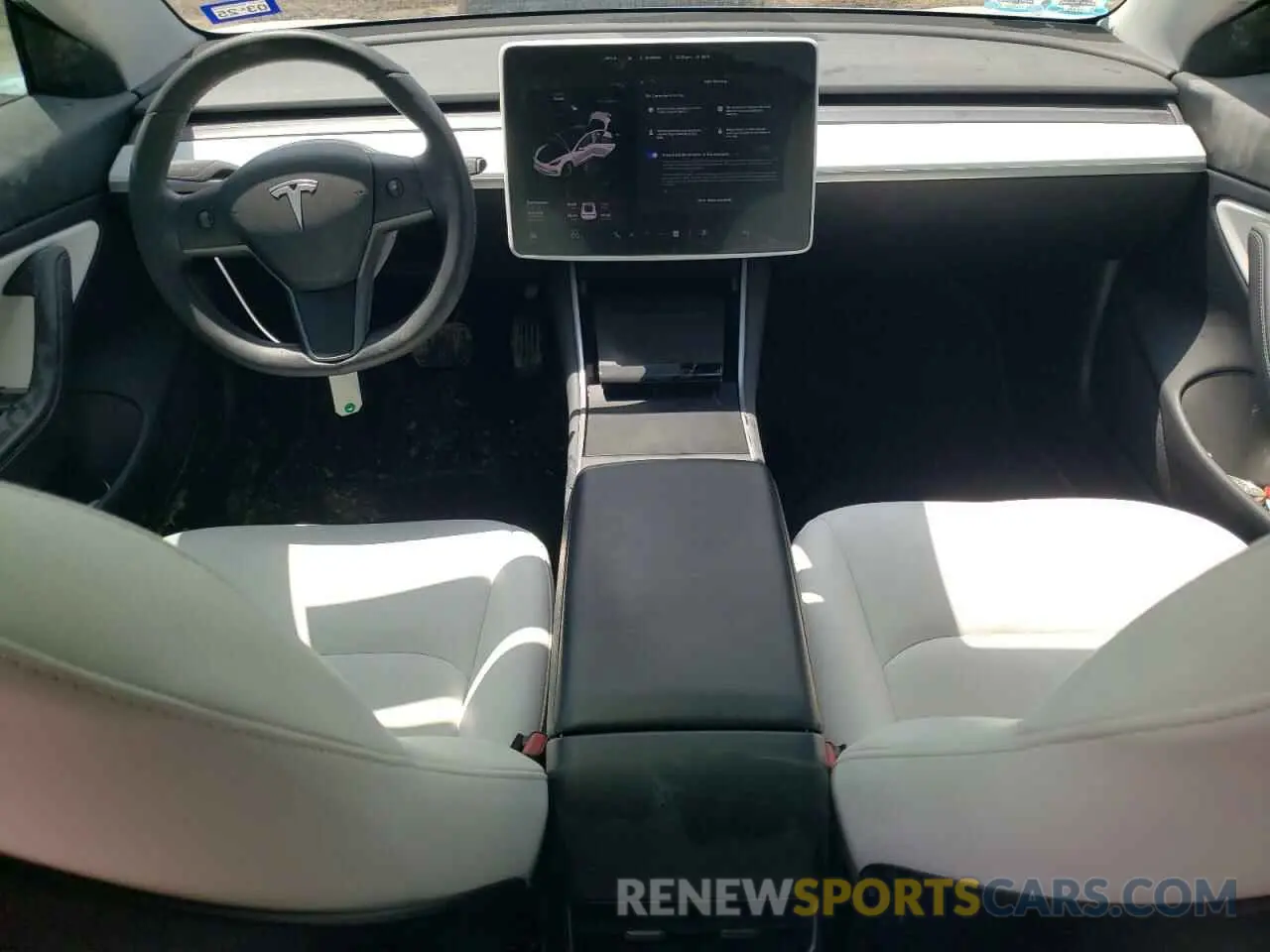 8 Фотография поврежденного автомобиля 5YJ3E1EB7LF622793 TESLA MODEL 3 2020