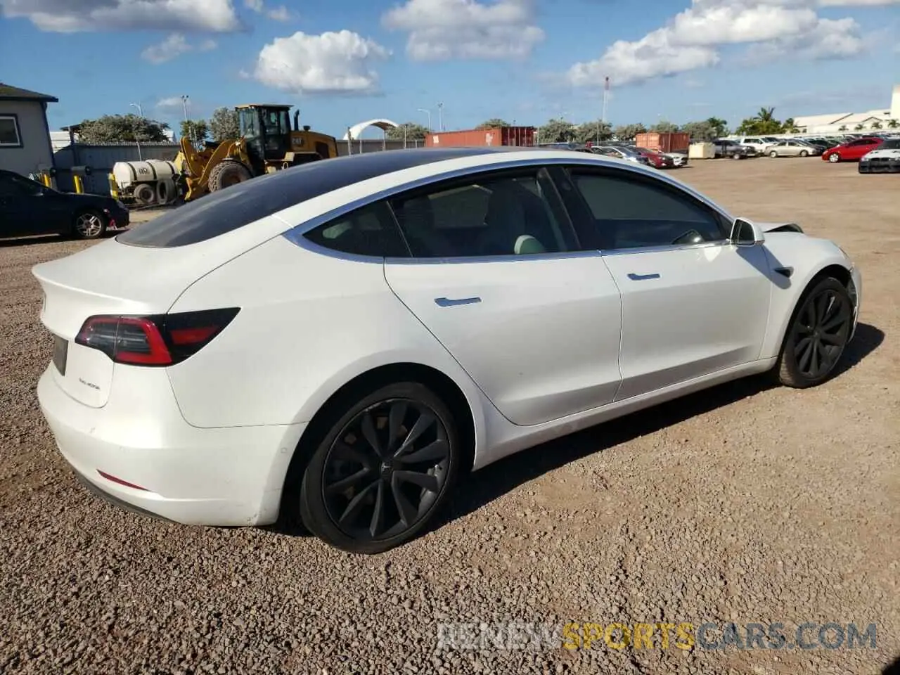 3 Фотография поврежденного автомобиля 5YJ3E1EB7LF640503 TESLA MODEL 3 2020