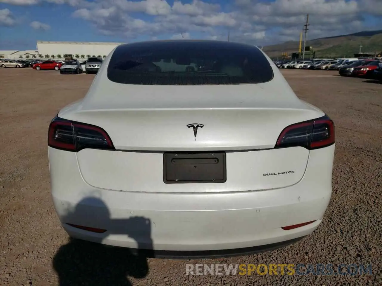 6 Фотография поврежденного автомобиля 5YJ3E1EB7LF640503 TESLA MODEL 3 2020