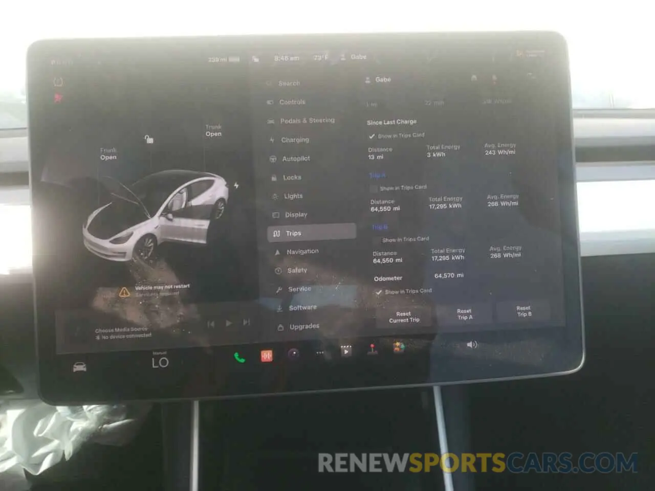 9 Фотография поврежденного автомобиля 5YJ3E1EB7LF640503 TESLA MODEL 3 2020