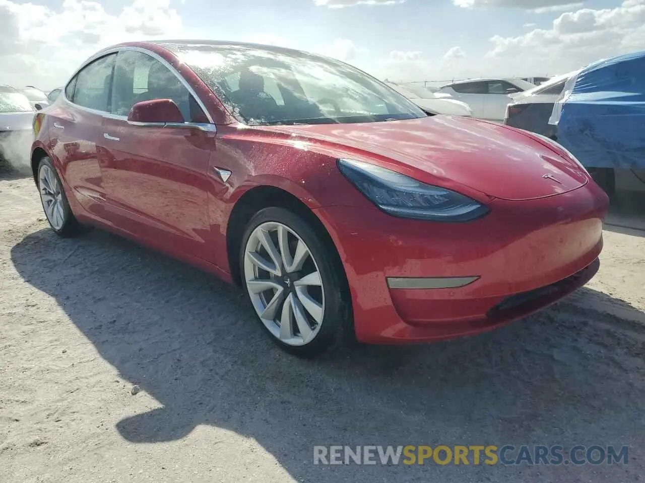 4 Photograph of a damaged car 5YJ3E1EB7LF646575 TESLA MODEL 3 2020