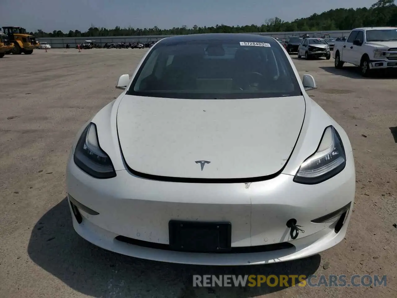 5 Photograph of a damaged car 5YJ3E1EB7LF721484 TESLA MODEL 3 2020