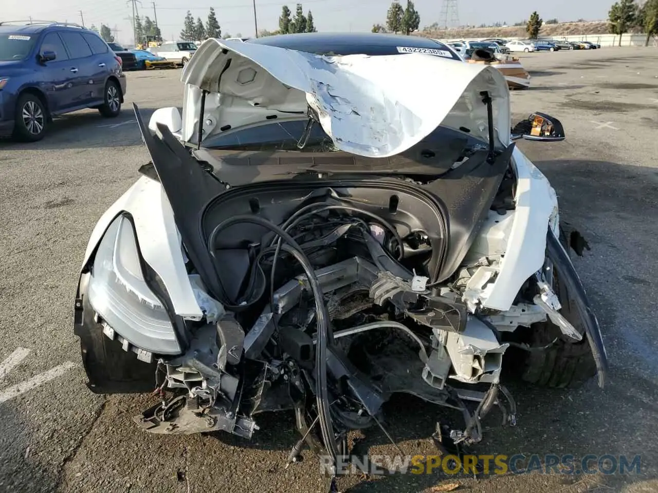 5 Photograph of a damaged car 5YJ3E1EB7LF735448 TESLA MODEL 3 2020