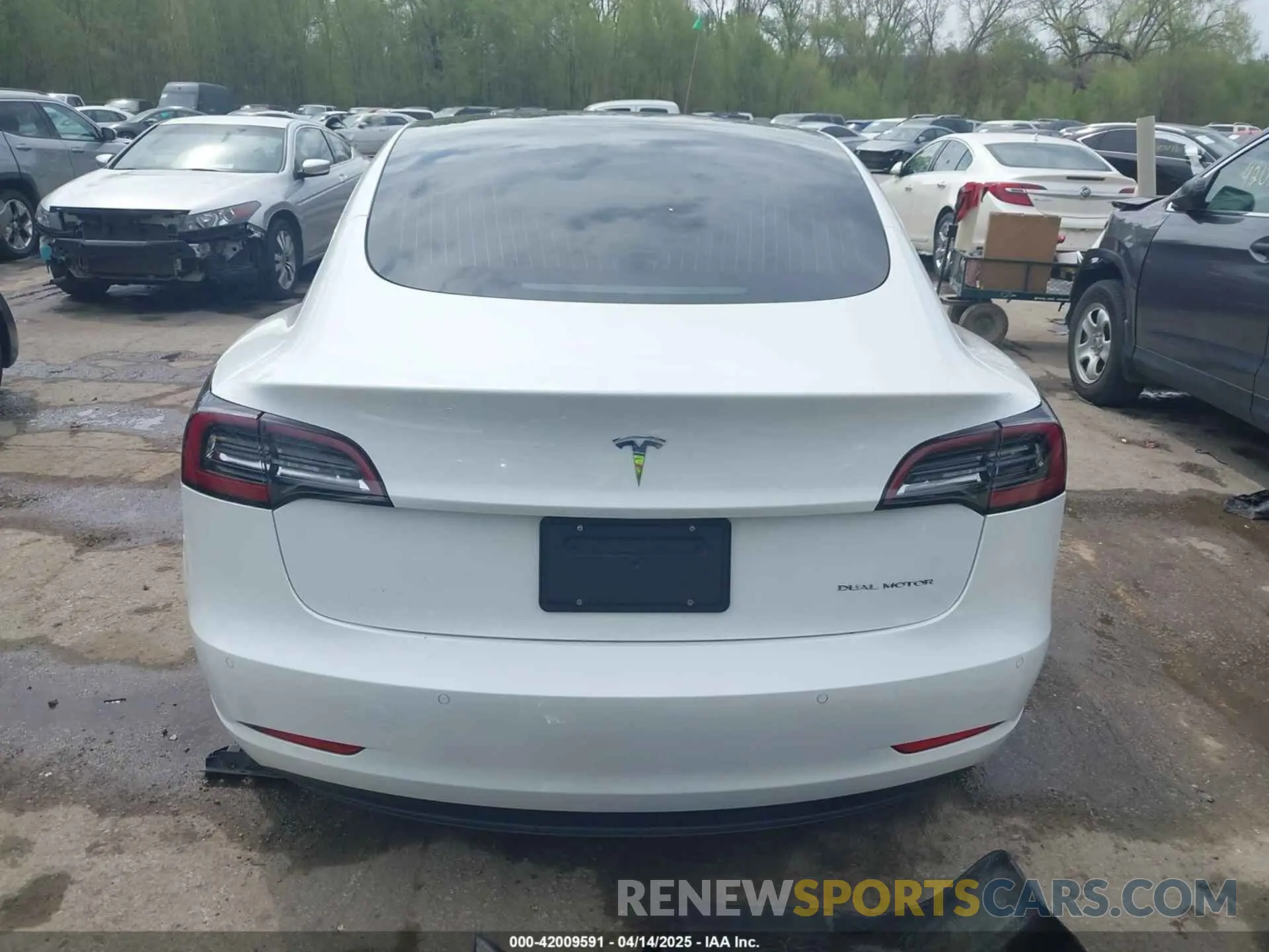 17 Photograph of a damaged car 5YJ3E1EB7LF786903 TESLA MODEL 3 2020