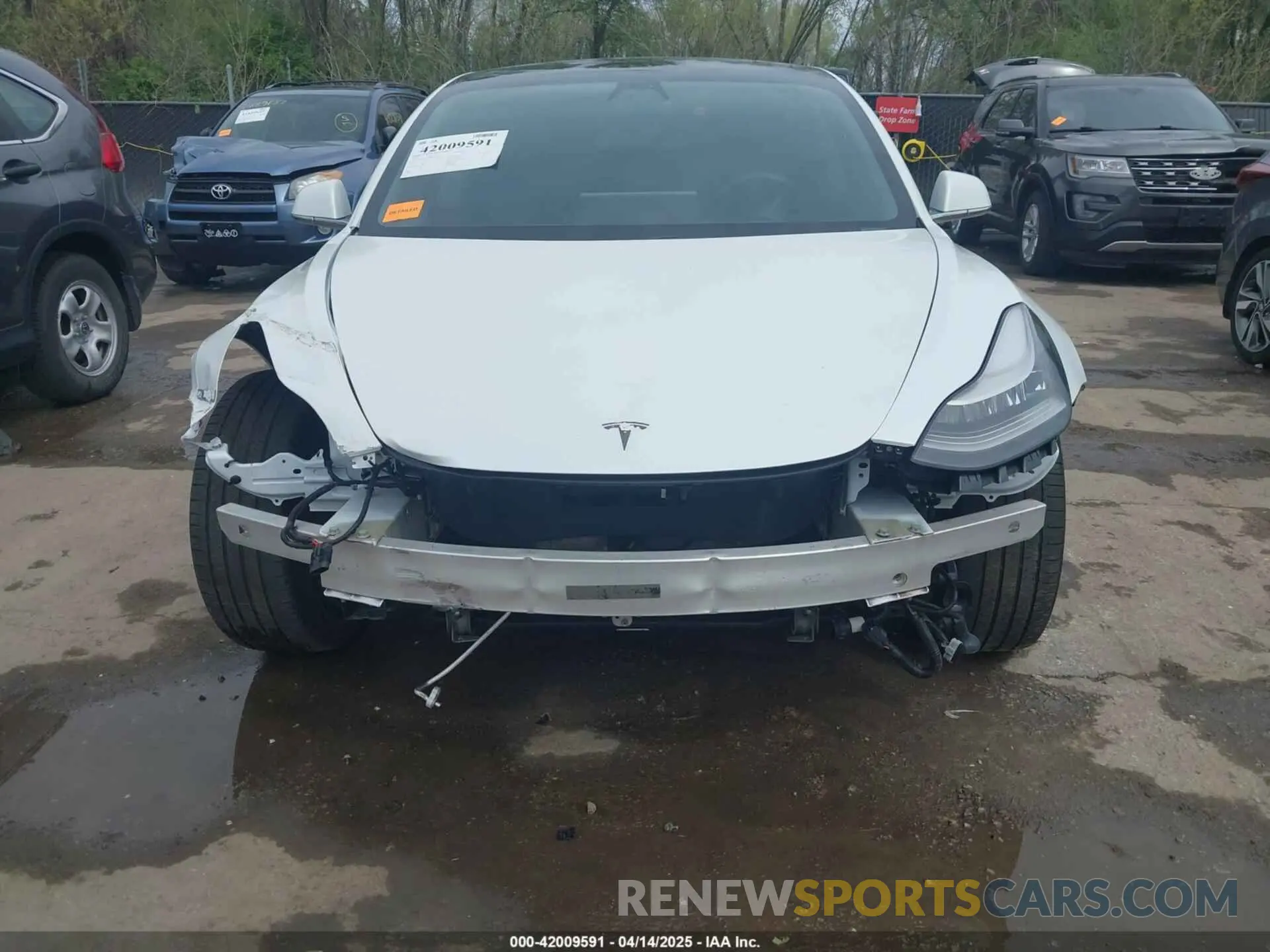 6 Photograph of a damaged car 5YJ3E1EB7LF786903 TESLA MODEL 3 2020