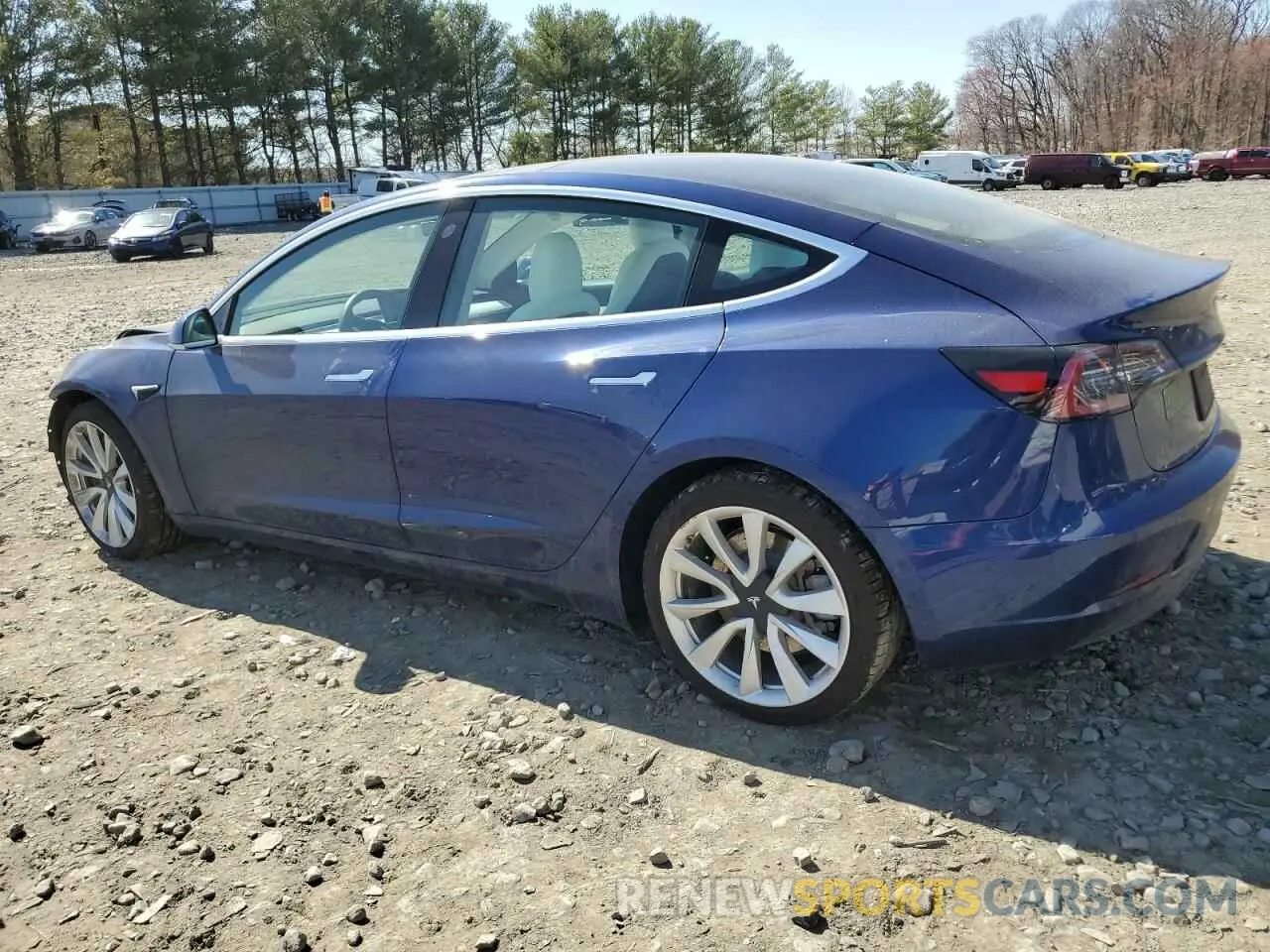 2 Фотография поврежденного автомобиля 5YJ3E1EB7LF791521 TESLA MODEL 3 2020
