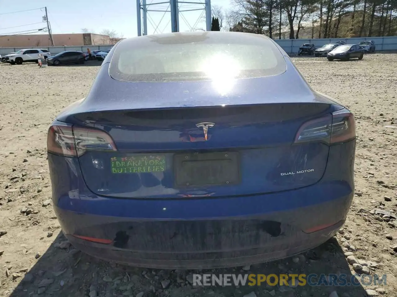 6 Фотография поврежденного автомобиля 5YJ3E1EB7LF791521 TESLA MODEL 3 2020