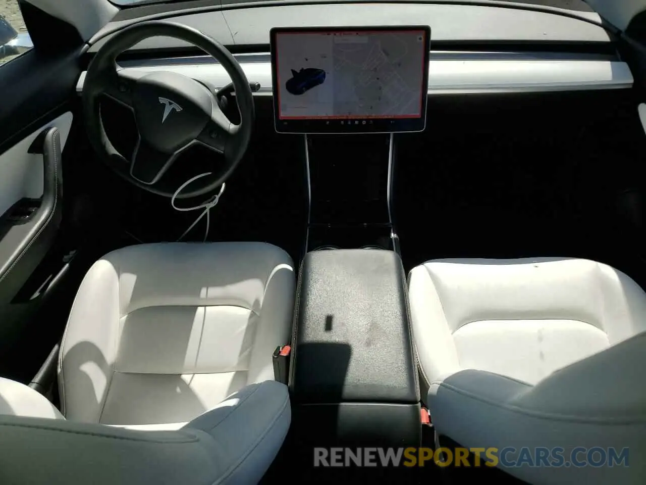 8 Фотография поврежденного автомобиля 5YJ3E1EB7LF791521 TESLA MODEL 3 2020
