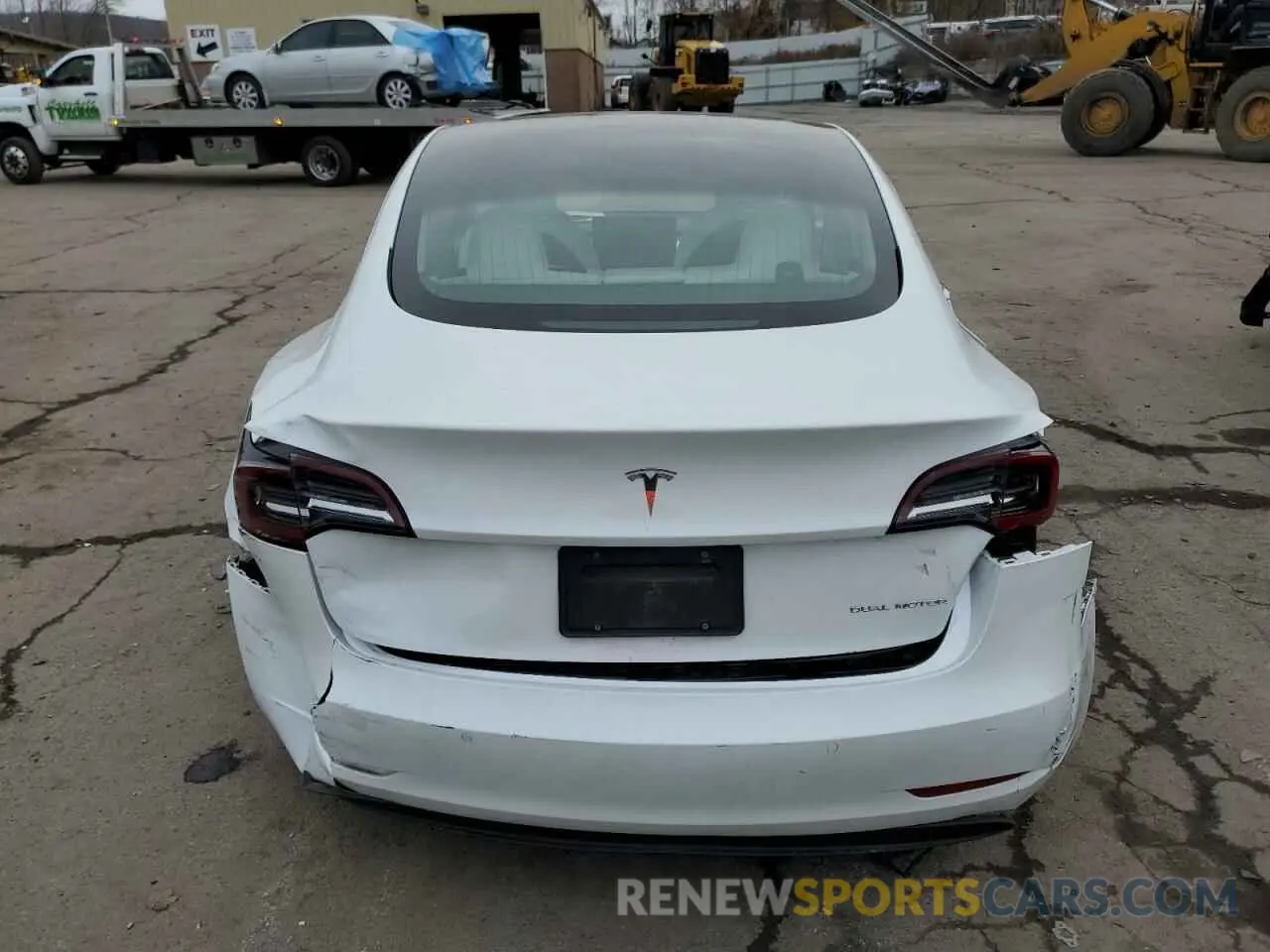 6 Photograph of a damaged car 5YJ3E1EB7LF795813 TESLA MODEL 3 2020