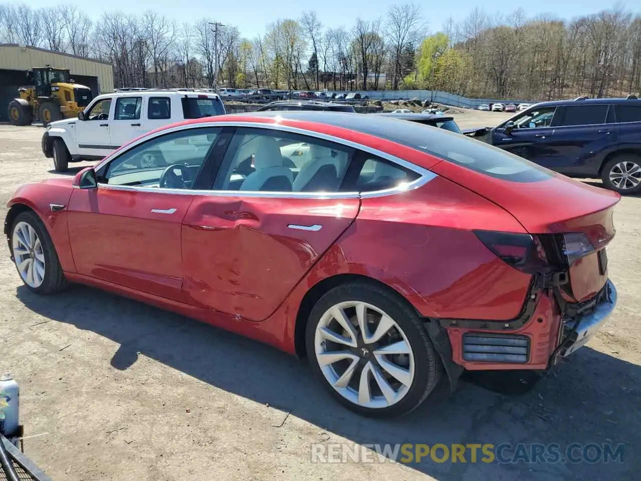 2 Фотография поврежденного автомобиля 5YJ3E1EB8LF543195 TESLA MODEL 3 2020