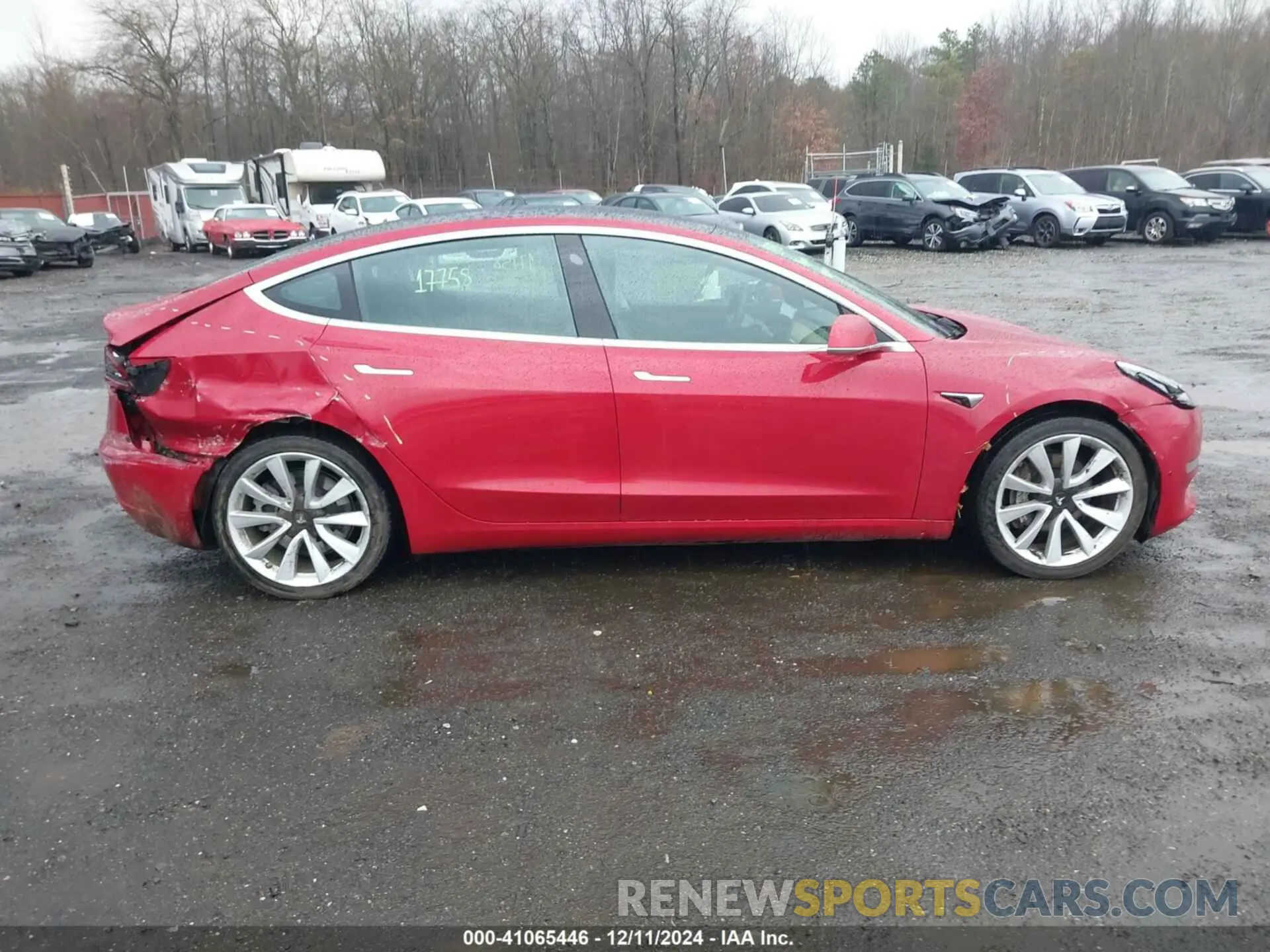 13 Photograph of a damaged car 5YJ3E1EB8LF620356 TESLA MODEL 3 2020