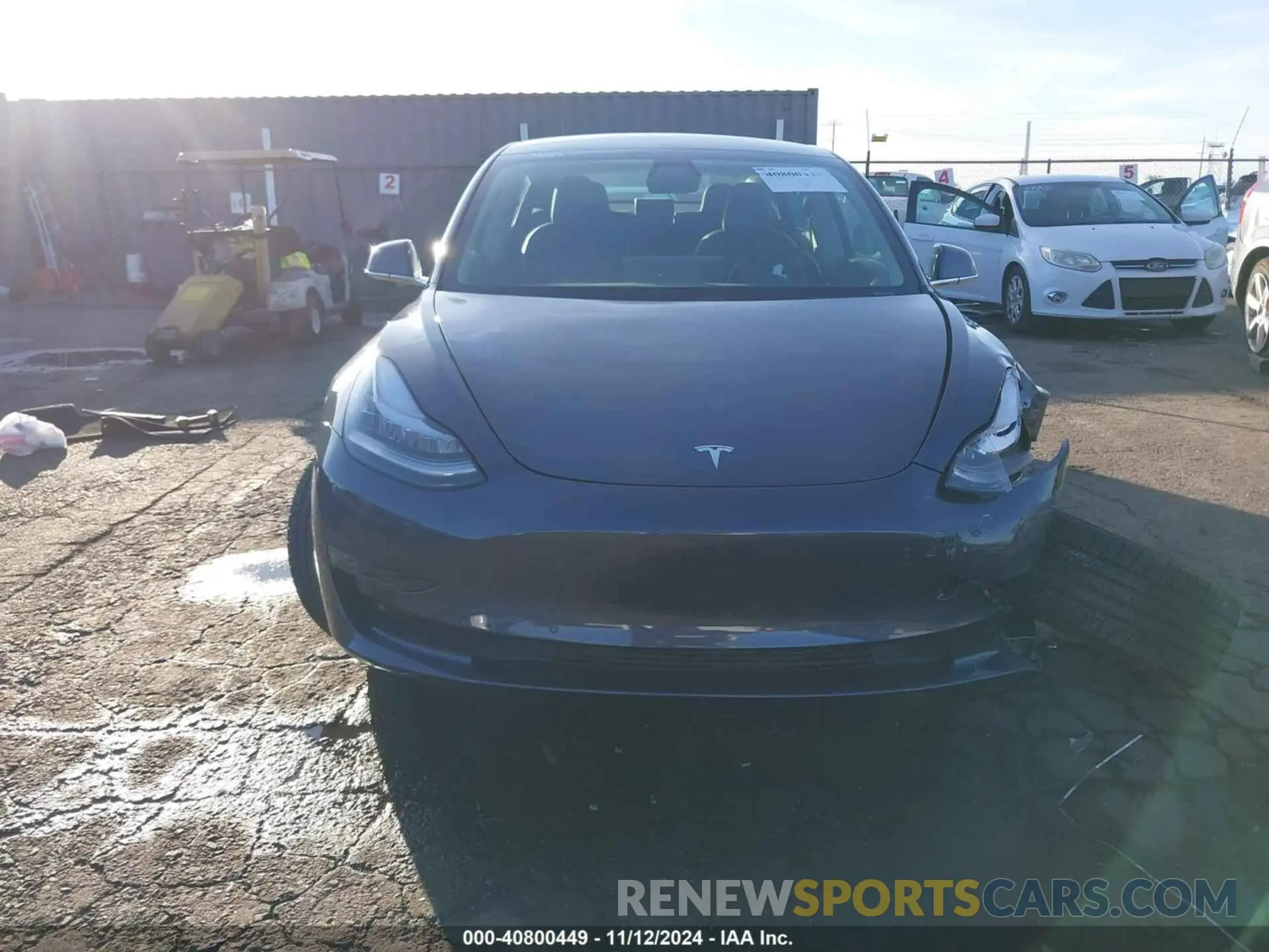 12 Photograph of a damaged car 5YJ3E1EB8LF649548 TESLA MODEL 3 2020