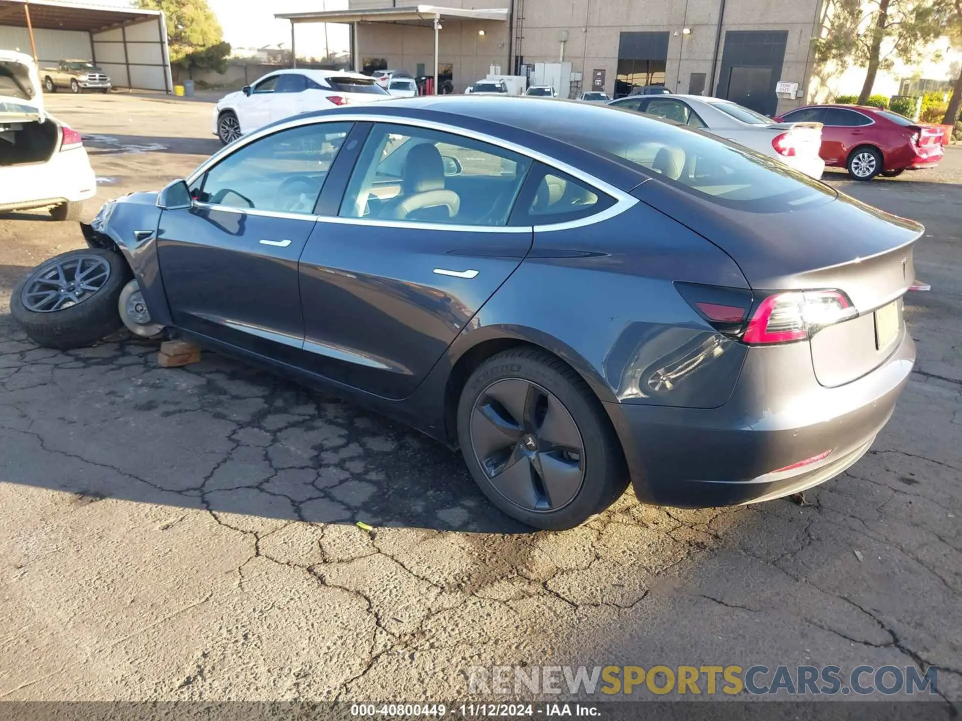 3 Photograph of a damaged car 5YJ3E1EB8LF649548 TESLA MODEL 3 2020