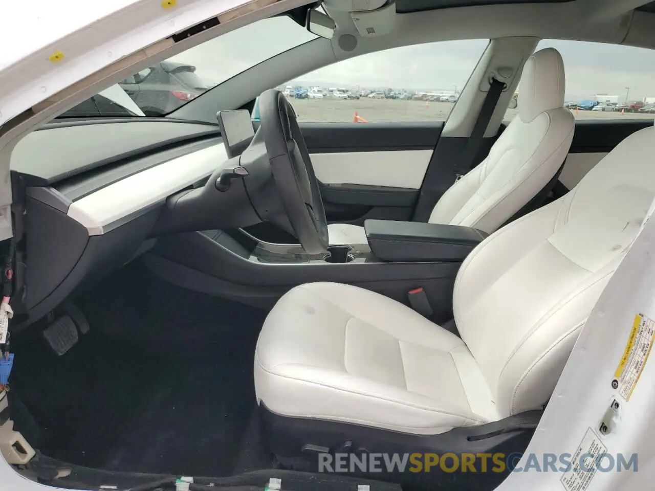 7 Photograph of a damaged car 5YJ3E1EB8LF651591 TESLA MODEL 3 2020
