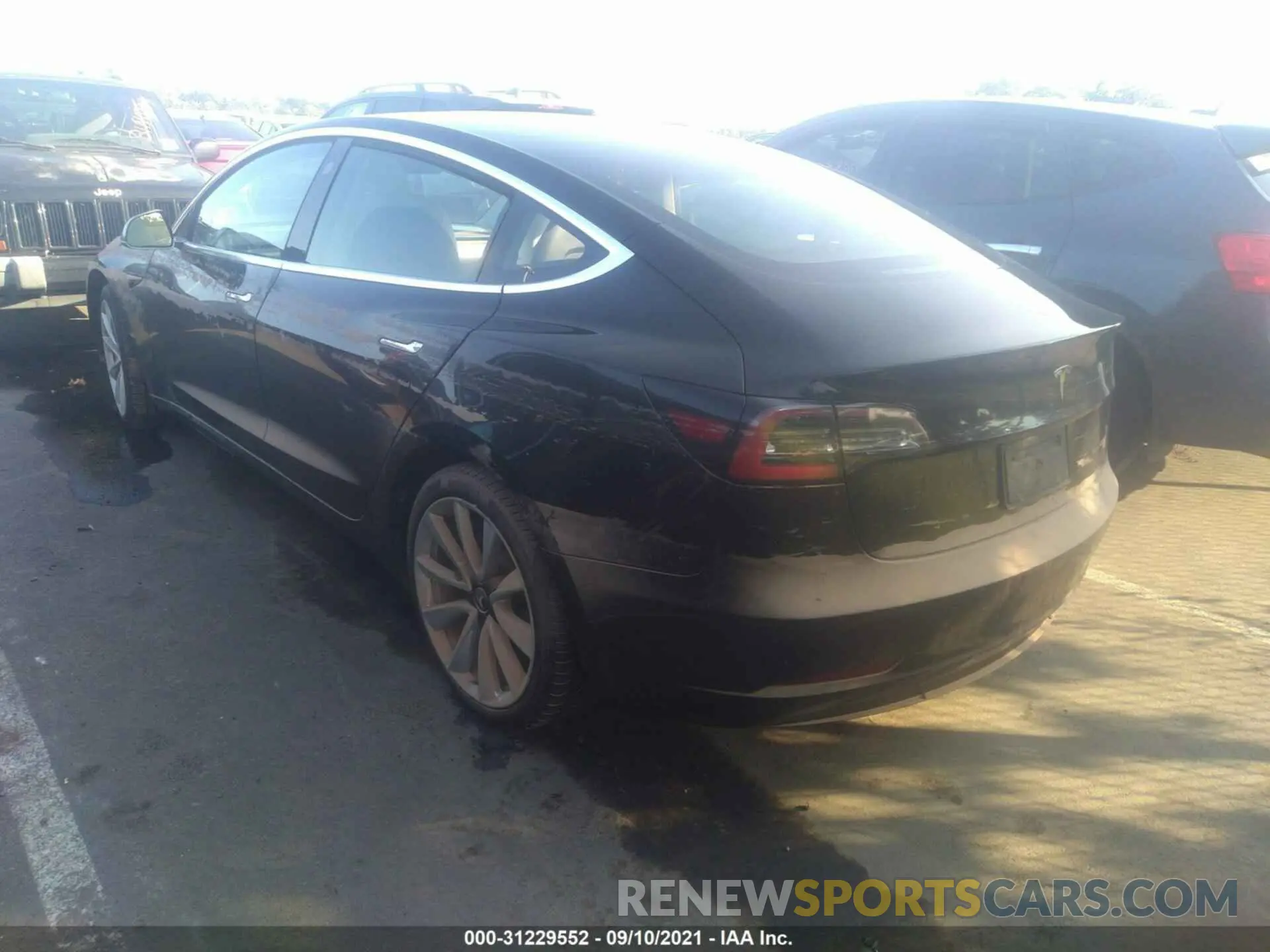 3 Photograph of a damaged car 5YJ3E1EB8LF668584 TESLA MODEL 3 2020
