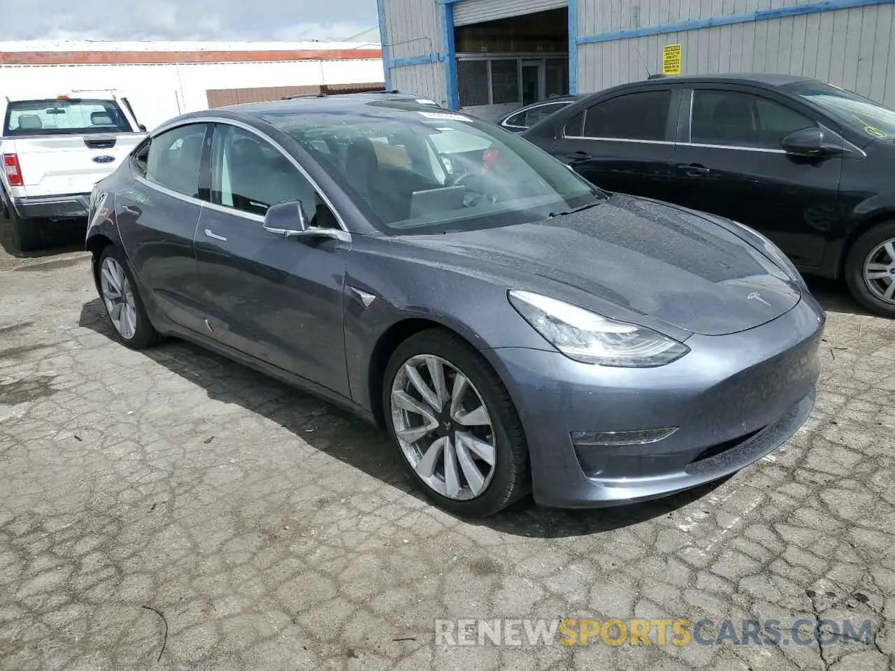 4 Photograph of a damaged car 5YJ3E1EB8LF712079 TESLA MODEL 3 2020
