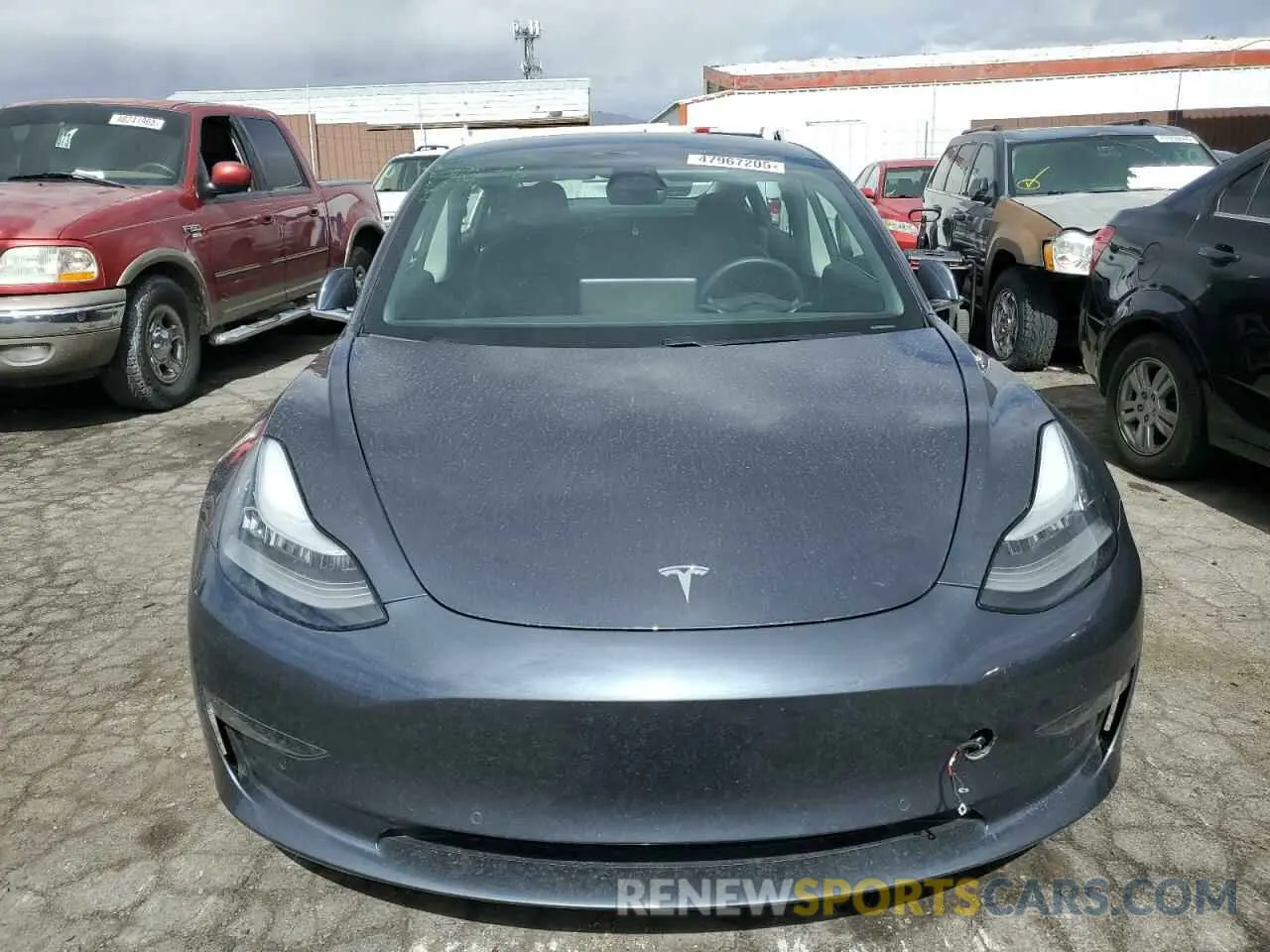 5 Photograph of a damaged car 5YJ3E1EB8LF712079 TESLA MODEL 3 2020