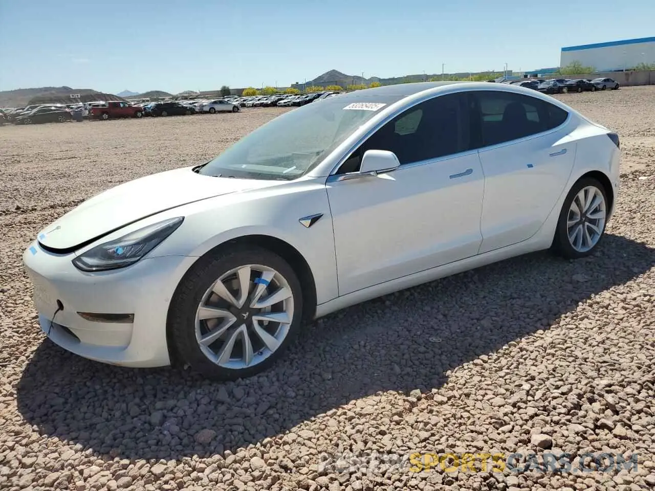 1 Фотография поврежденного автомобиля 5YJ3E1EB8LF712308 TESLA MODEL 3 2020