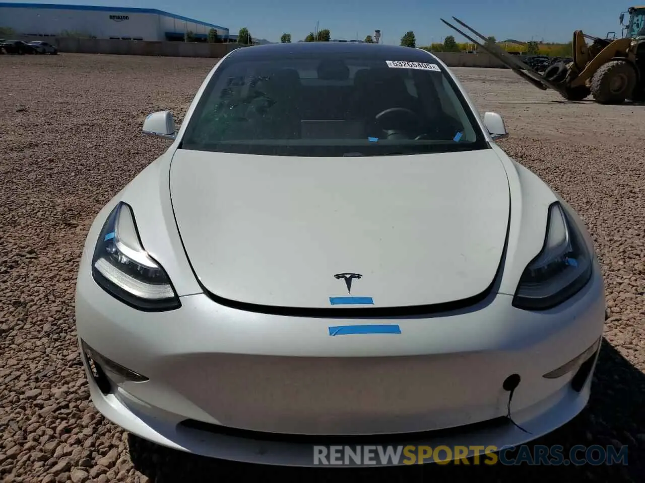 5 Фотография поврежденного автомобиля 5YJ3E1EB8LF712308 TESLA MODEL 3 2020