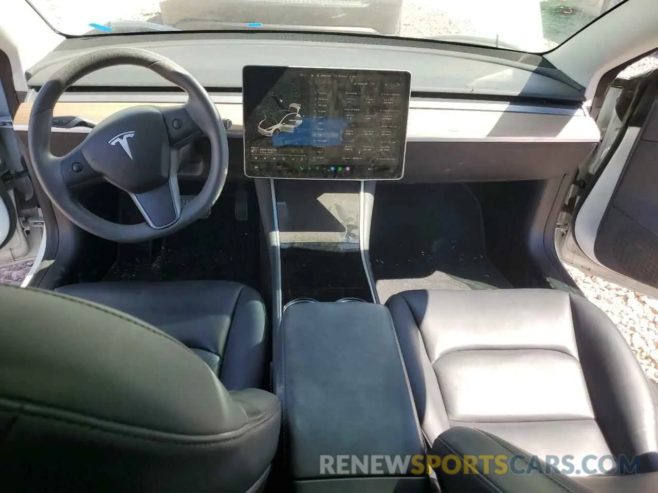 8 Фотография поврежденного автомобиля 5YJ3E1EB8LF712308 TESLA MODEL 3 2020