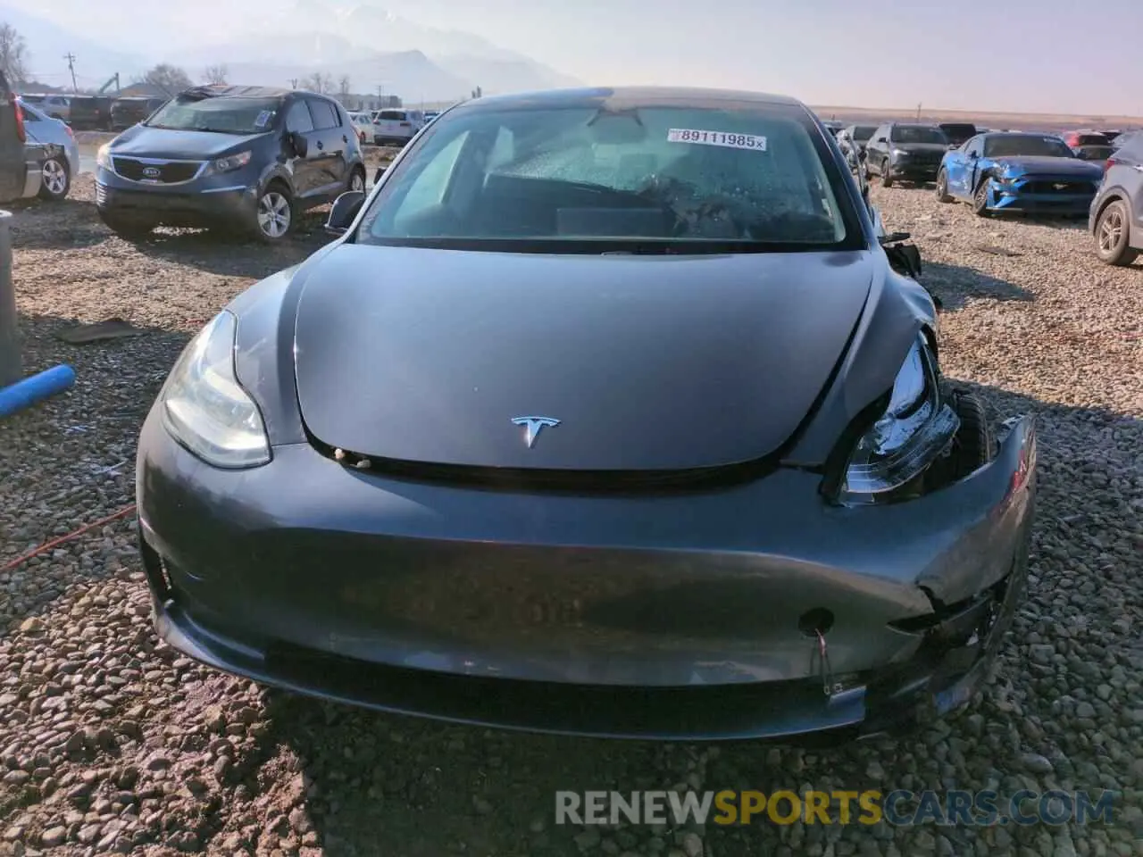 5 Photograph of a damaged car 5YJ3E1EB8LF741713 TESLA MODEL 3 2020