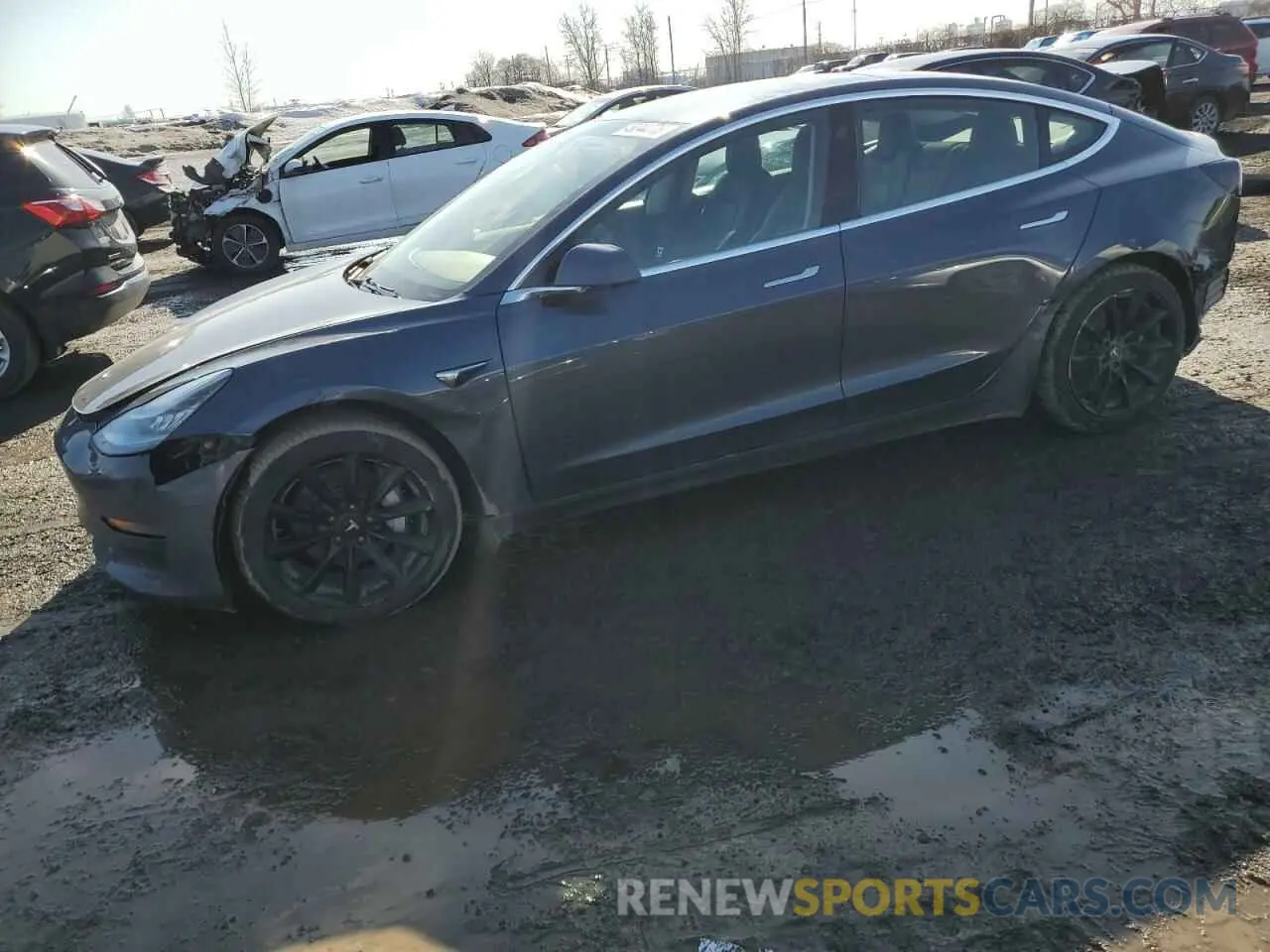 1 Фотография поврежденного автомобиля 5YJ3E1EB8LF786067 TESLA MODEL 3 2020