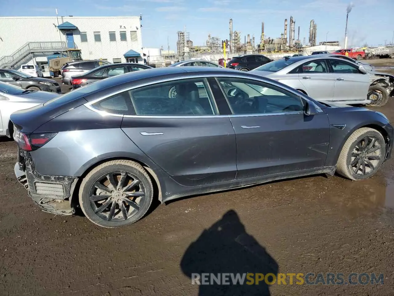 3 Фотография поврежденного автомобиля 5YJ3E1EB8LF786067 TESLA MODEL 3 2020