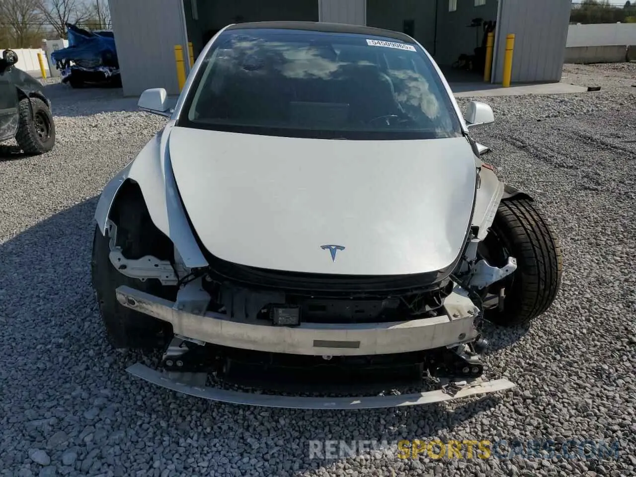 5 Photograph of a damaged car 5YJ3E1EB8LF795075 TESLA MODEL 3 2020