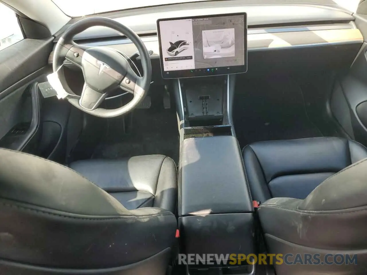 8 Photograph of a damaged car 5YJ3E1EB8LF795075 TESLA MODEL 3 2020