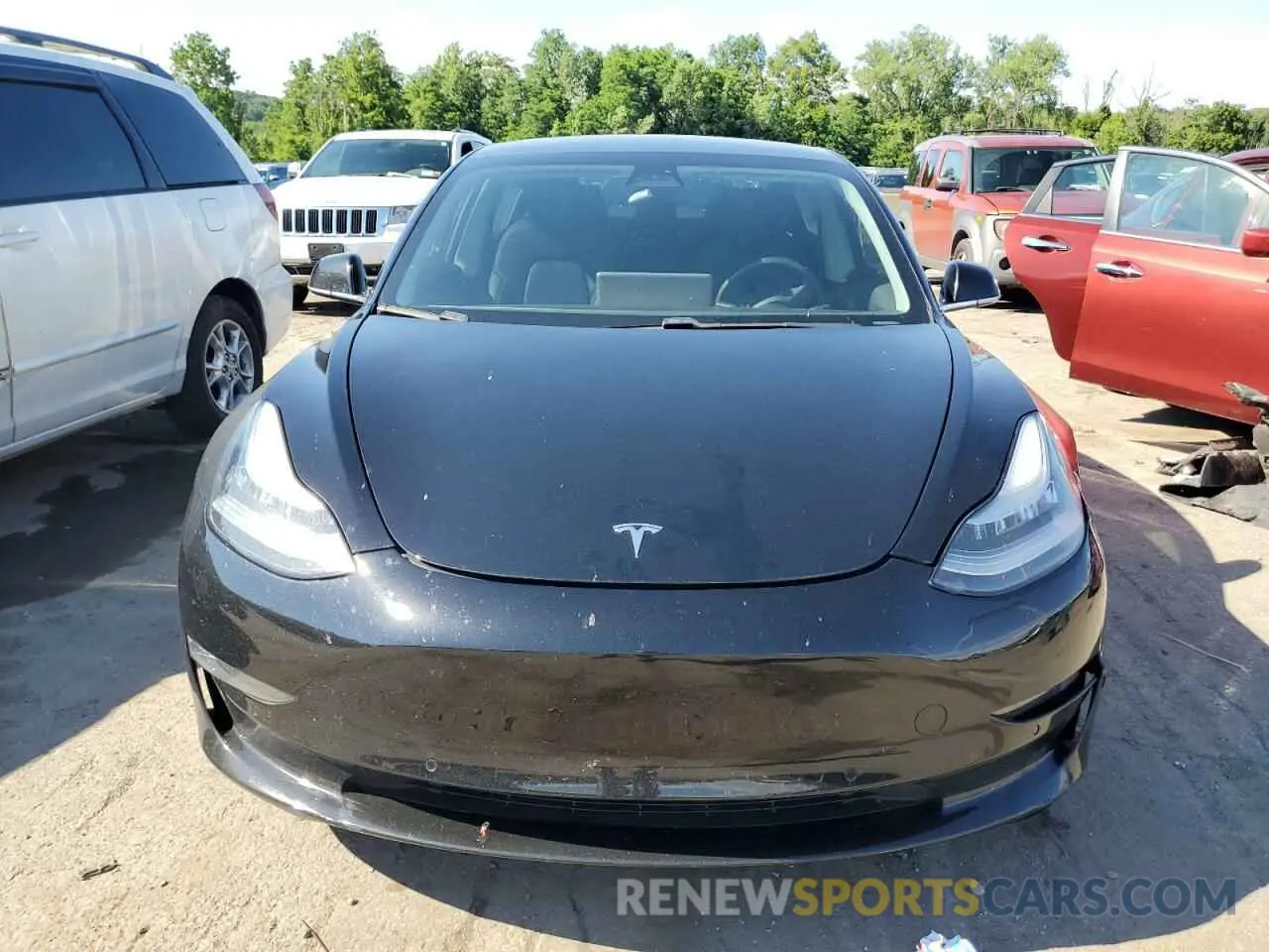 5 Фотография поврежденного автомобиля 5YJ3E1EB9LF599873 TESLA MODEL 3 2020