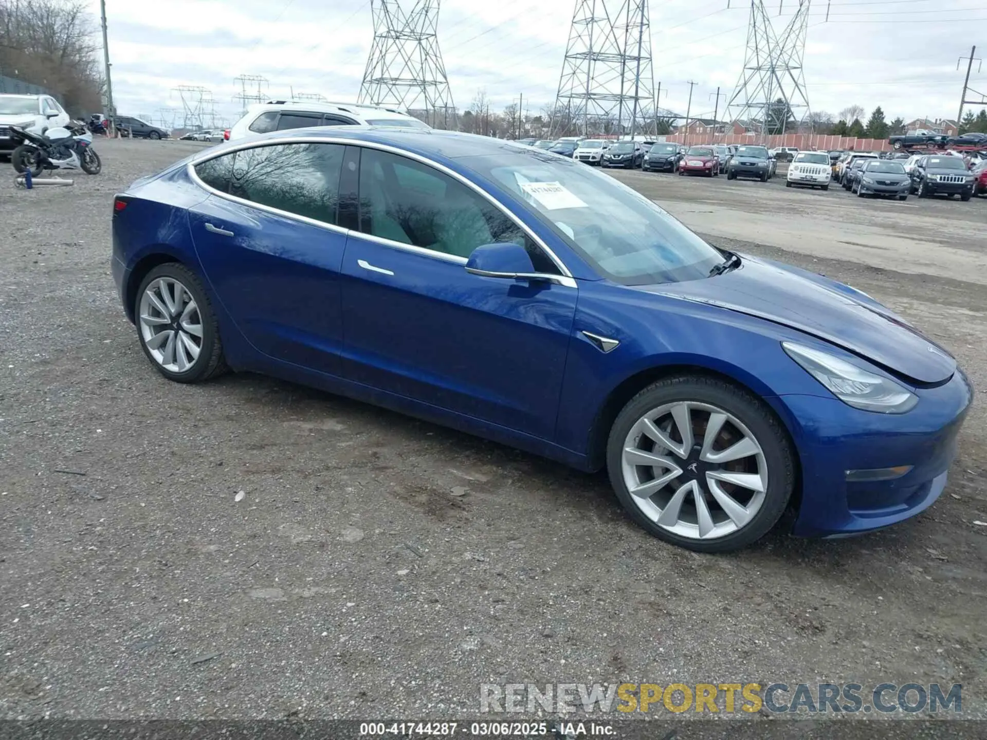 1 Фотография поврежденного автомобиля 5YJ3E1EB9LF601198 TESLA MODEL 3 2020