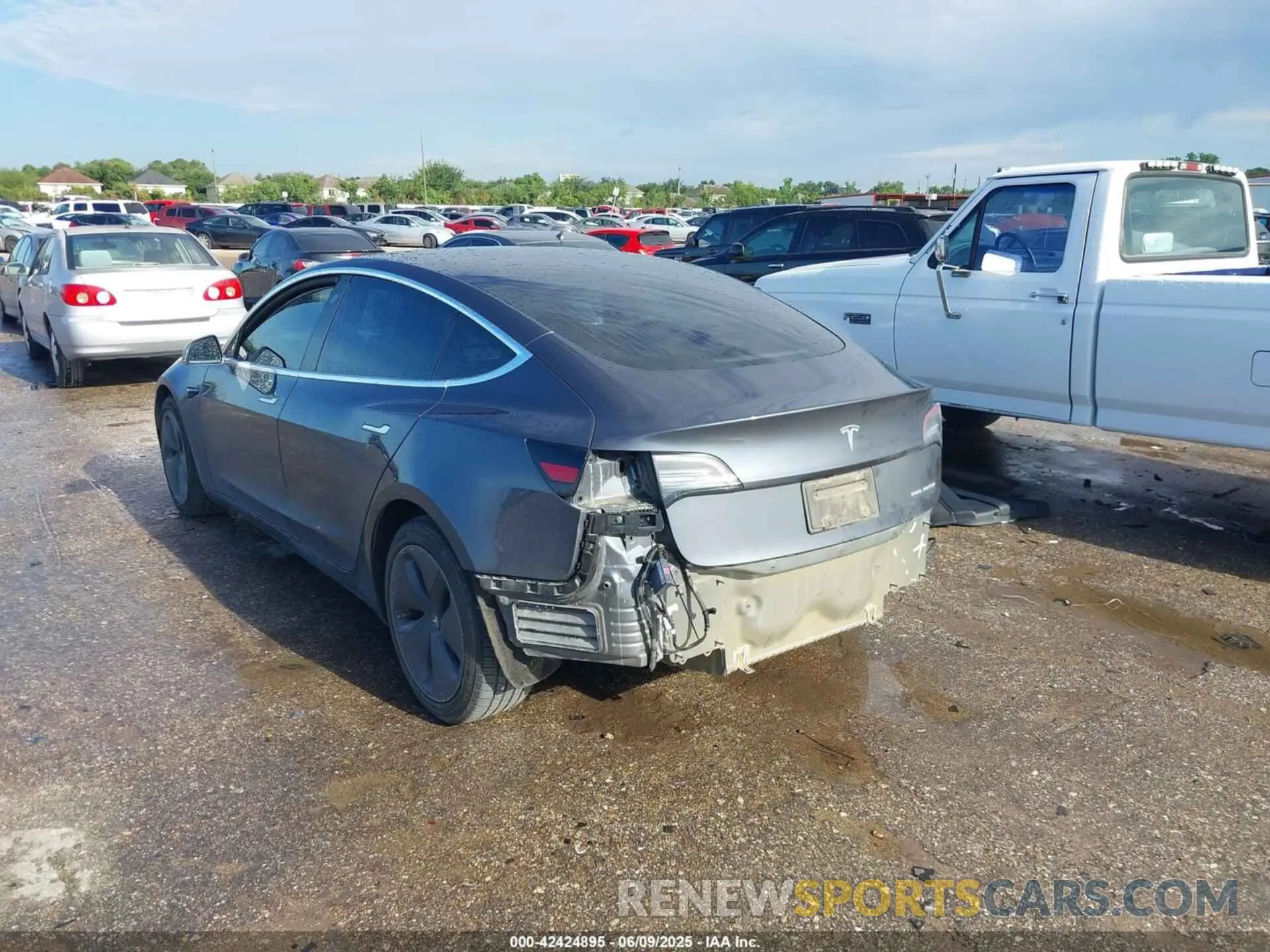 3 Фотография поврежденного автомобиля 5YJ3E1EB9LF616123 TESLA MODEL 3 2020