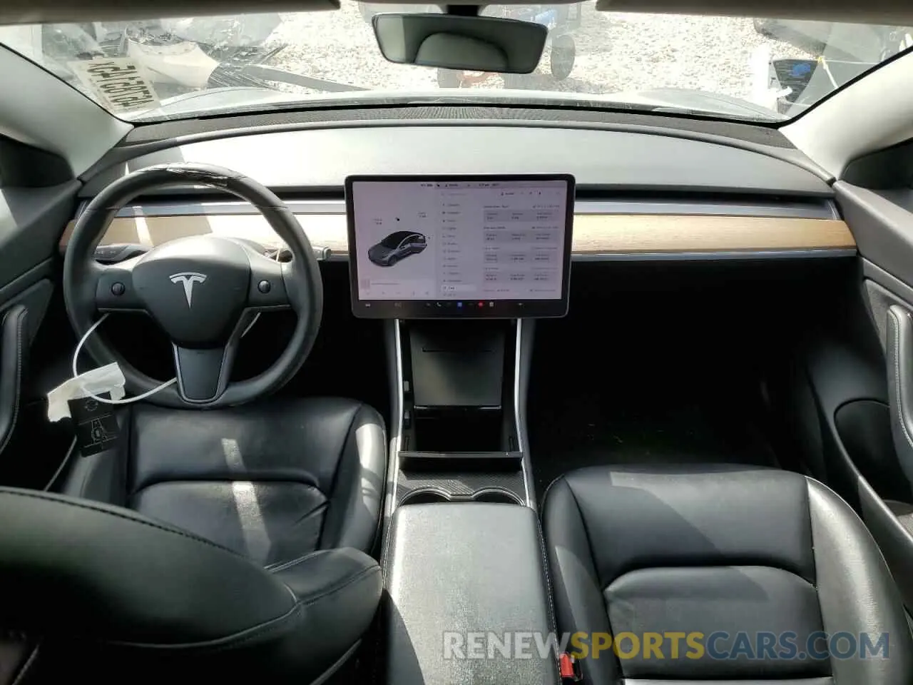 8 Photograph of a damaged car 5YJ3E1EB9LF616154 TESLA MODEL 3 2020
