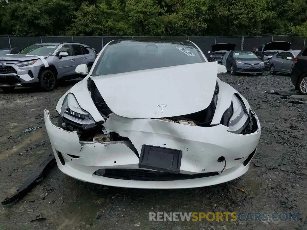 5 Photograph of a damaged car 5YJ3E1EB9LF618132 TESLA MODEL 3 2020