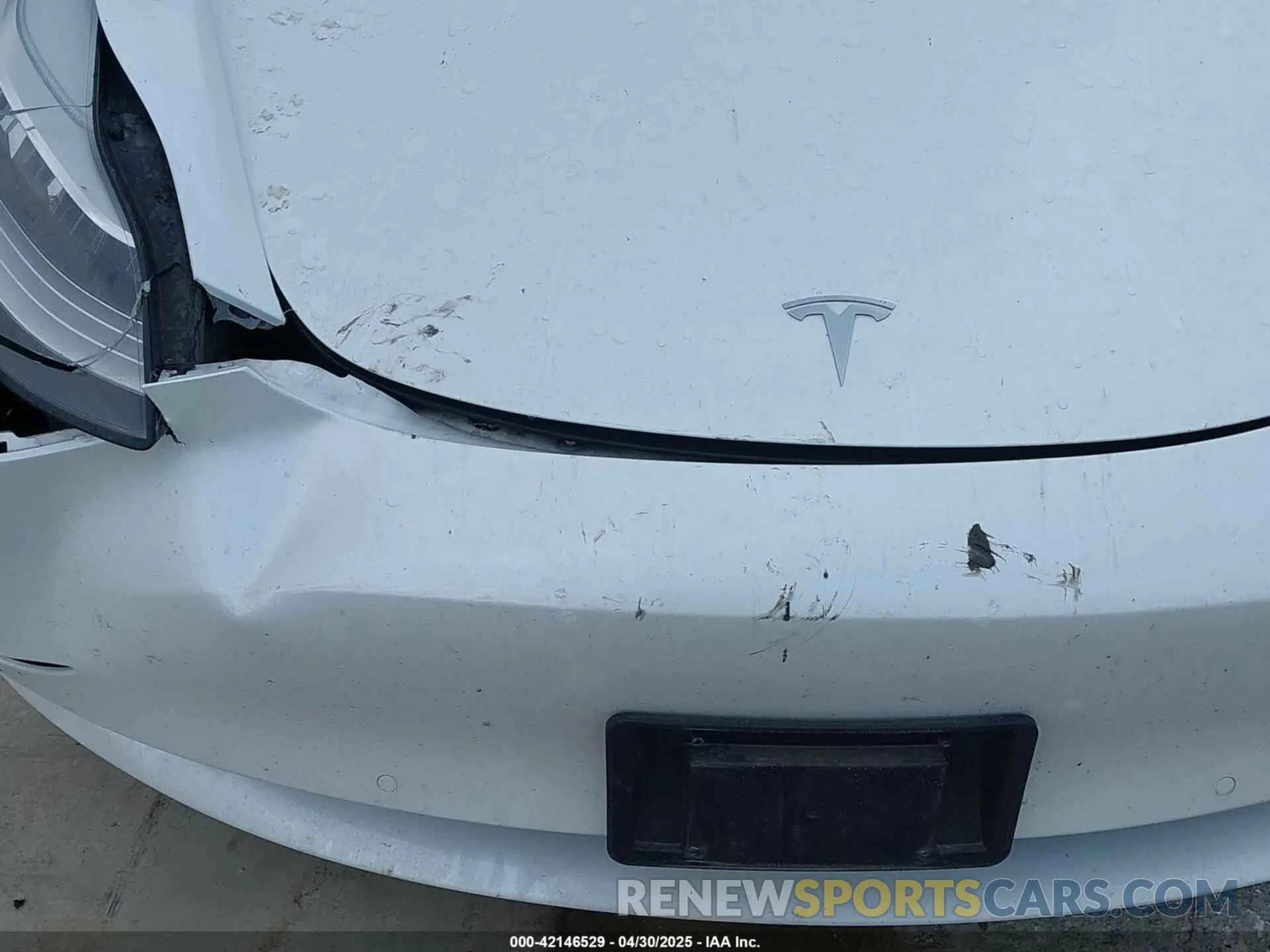 6 Photograph of a damaged car 5YJ3E1EB9LF619166 TESLA MODEL 3 2020