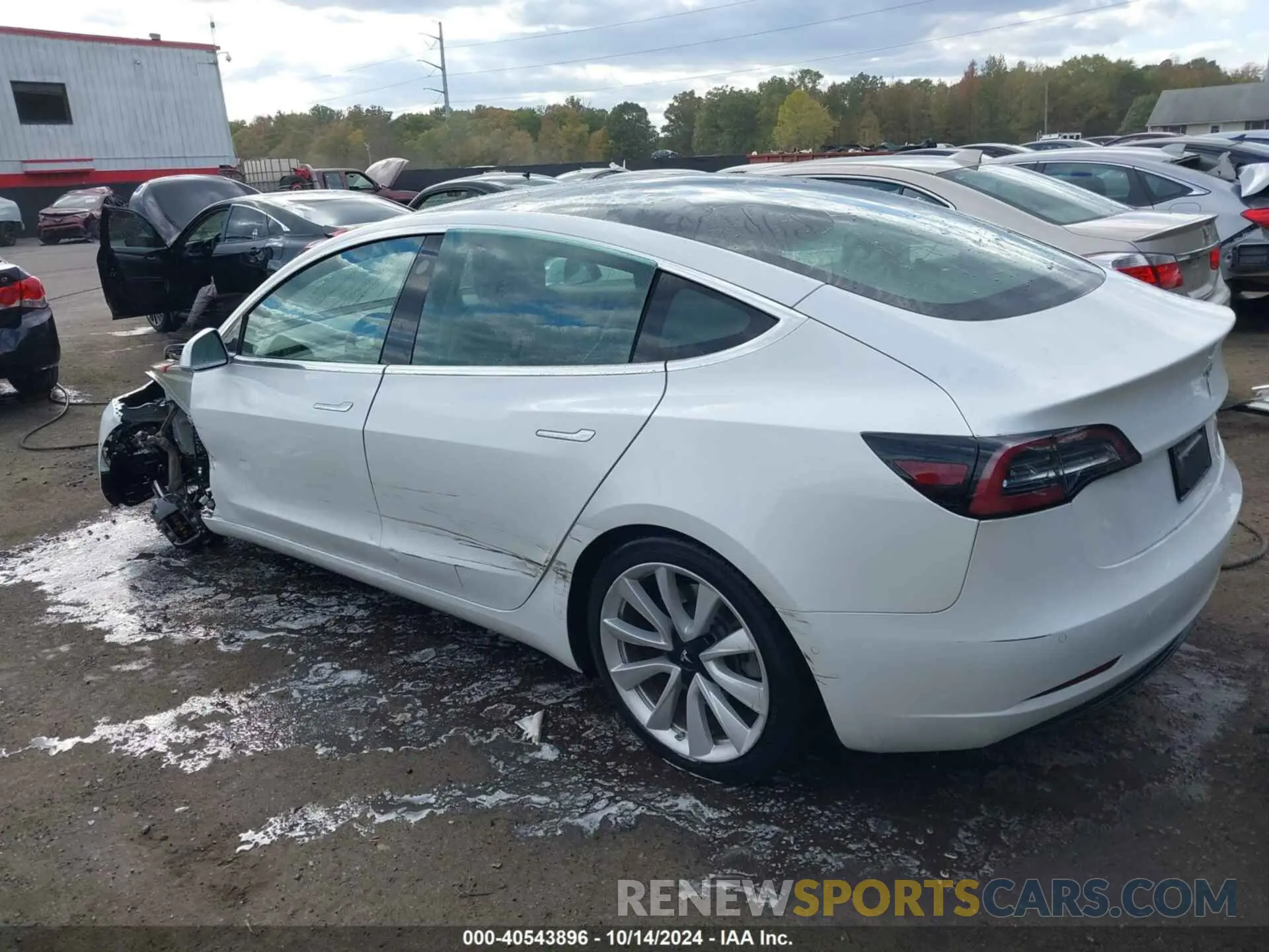 3 Фотография поврежденного автомобиля 5YJ3E1EB9LF621015 TESLA MODEL 3 2020