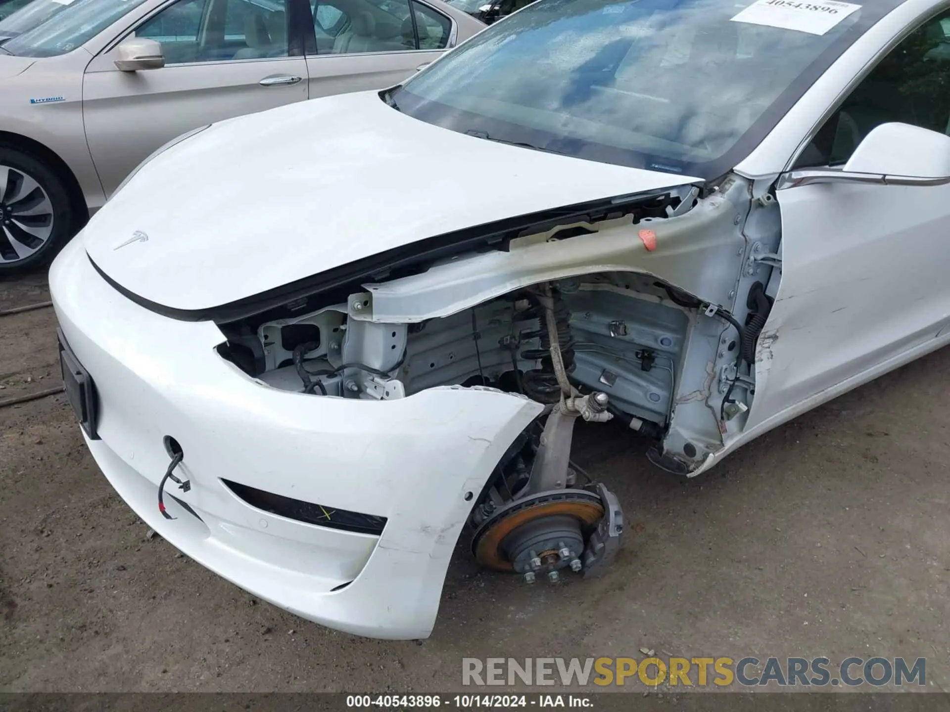 6 Фотография поврежденного автомобиля 5YJ3E1EB9LF621015 TESLA MODEL 3 2020