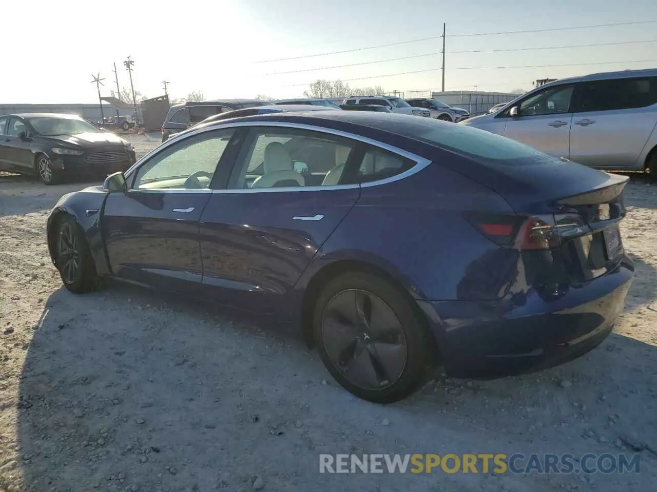 2 Photograph of a damaged car 5YJ3E1EB9LF621998 TESLA MODEL 3 2020