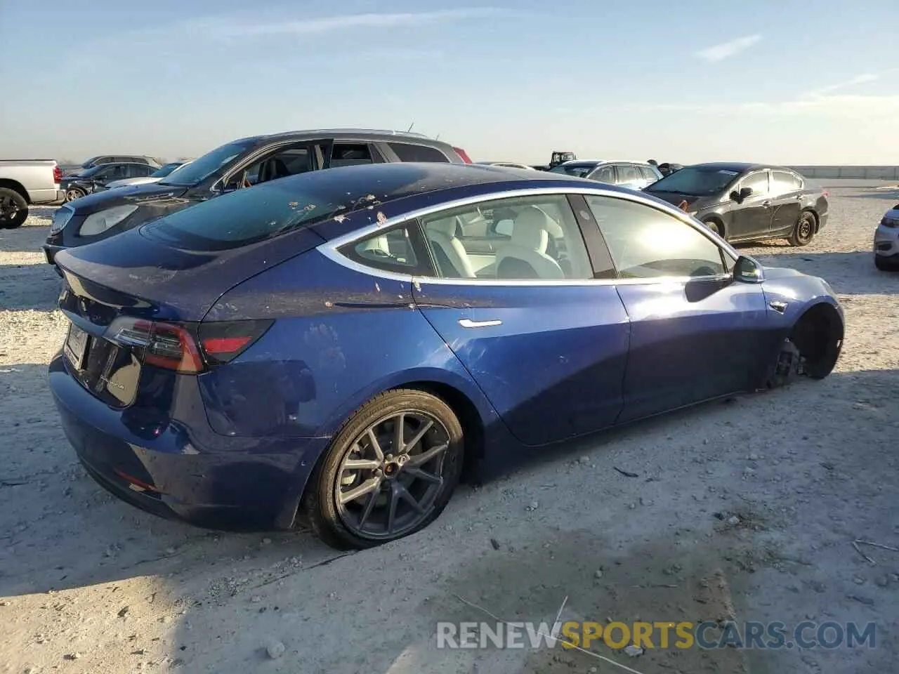 3 Photograph of a damaged car 5YJ3E1EB9LF621998 TESLA MODEL 3 2020
