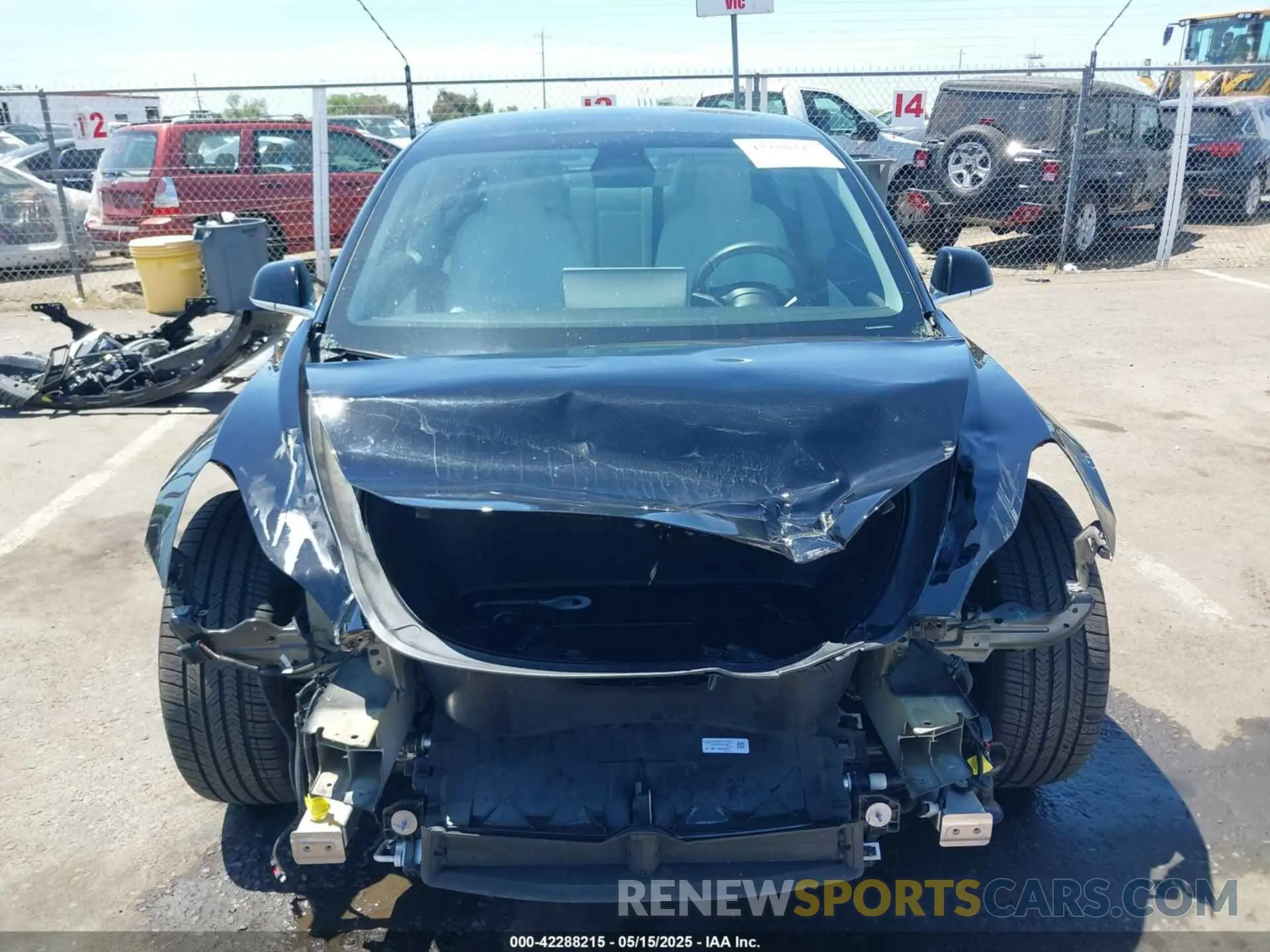 13 Photograph of a damaged car 5YJ3E1EB9LF638932 TESLA MODEL 3 2020