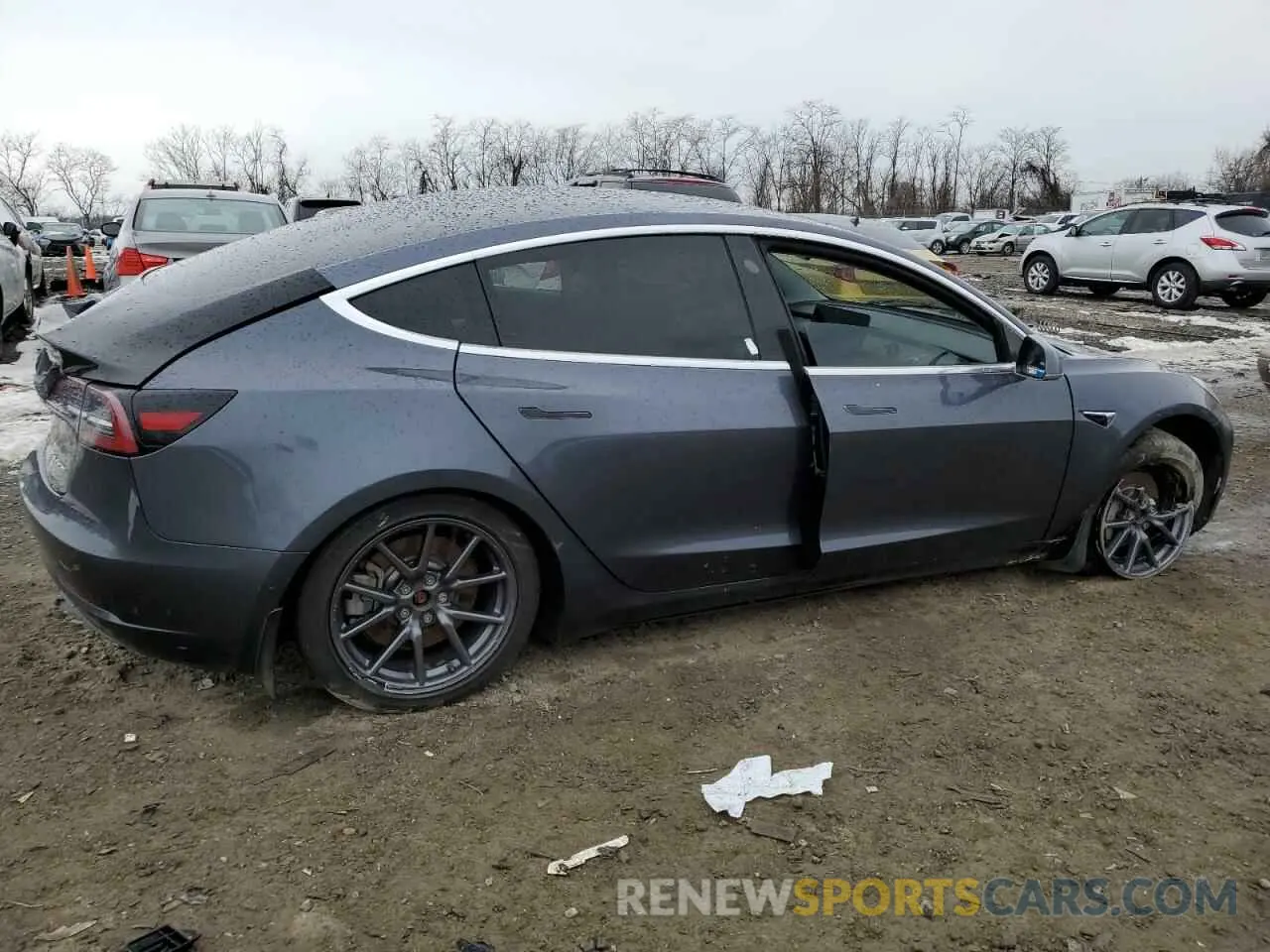 3 Фотография поврежденного автомобиля 5YJ3E1EB9LF663670 TESLA MODEL 3 2020
