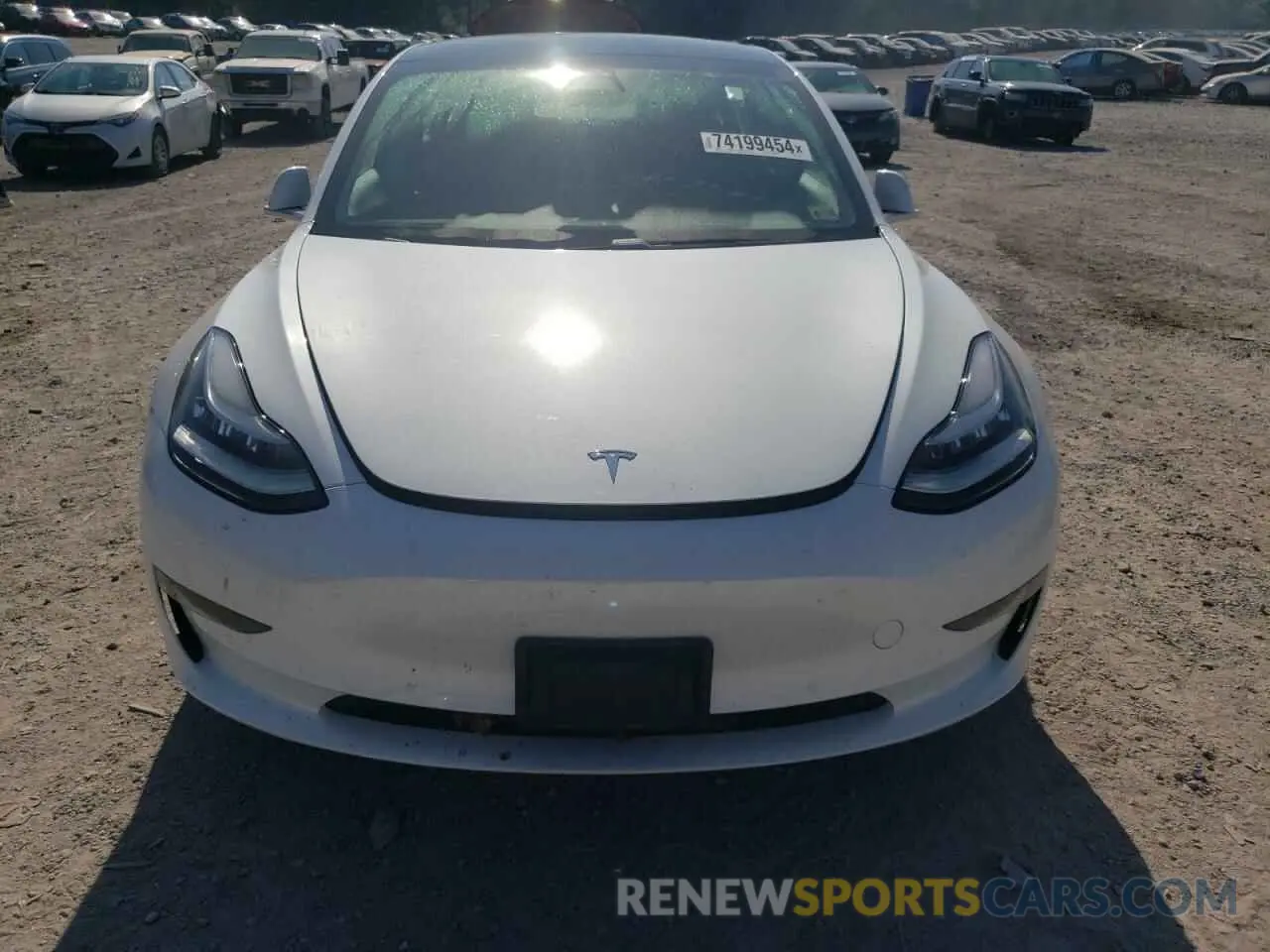 5 Photograph of a damaged car 5YJ3E1EB9LF665032 TESLA MODEL 3 2020