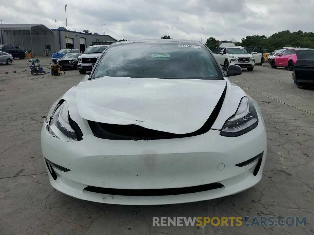 5 Photograph of a damaged car 5YJ3E1EB9LF667394 TESLA MODEL 3 2020