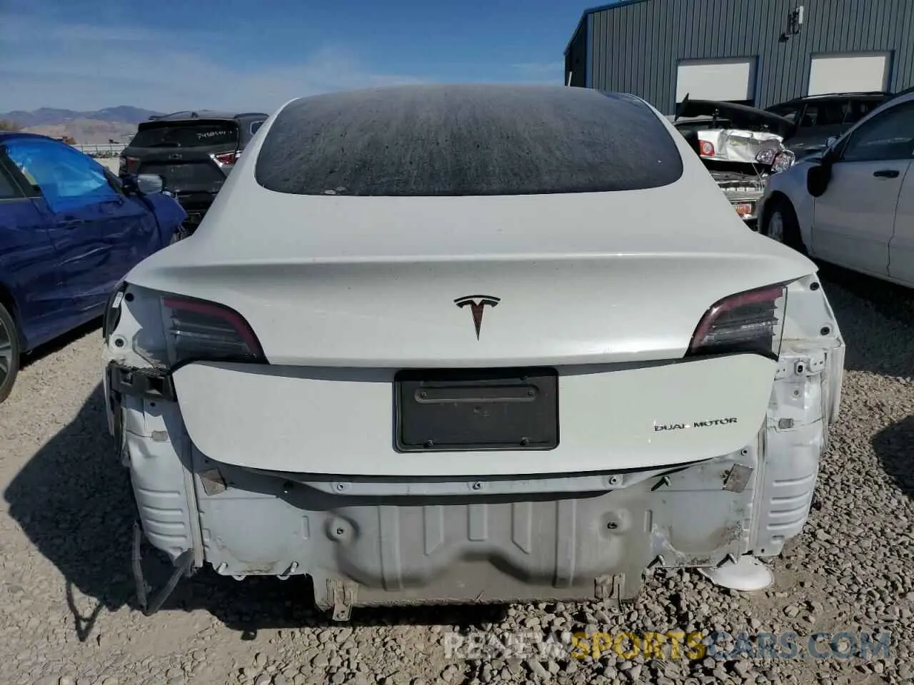 6 Photograph of a damaged car 5YJ3E1EB9LF735189 TESLA MODEL 3 2020