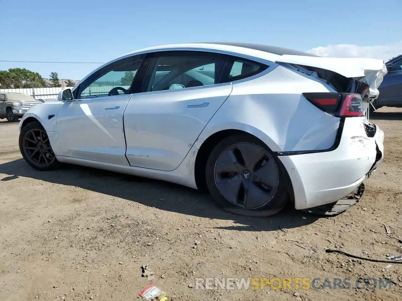 2 Фотография поврежденного автомобиля 5YJ3E1EB9LF741638 TESLA MODEL 3 2020