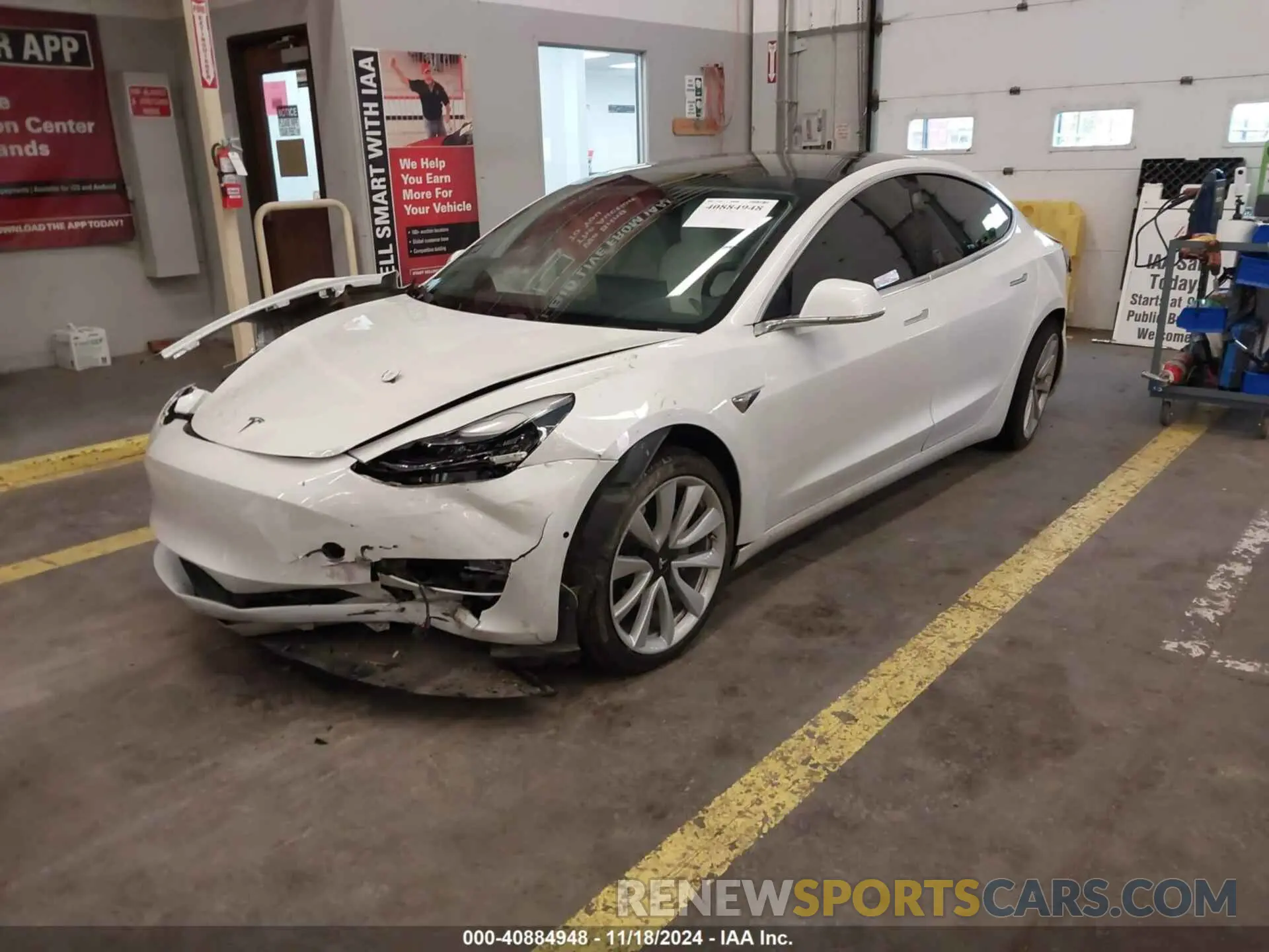 2 Фотография поврежденного автомобиля 5YJ3E1EB9LF742756 TESLA MODEL 3 2020